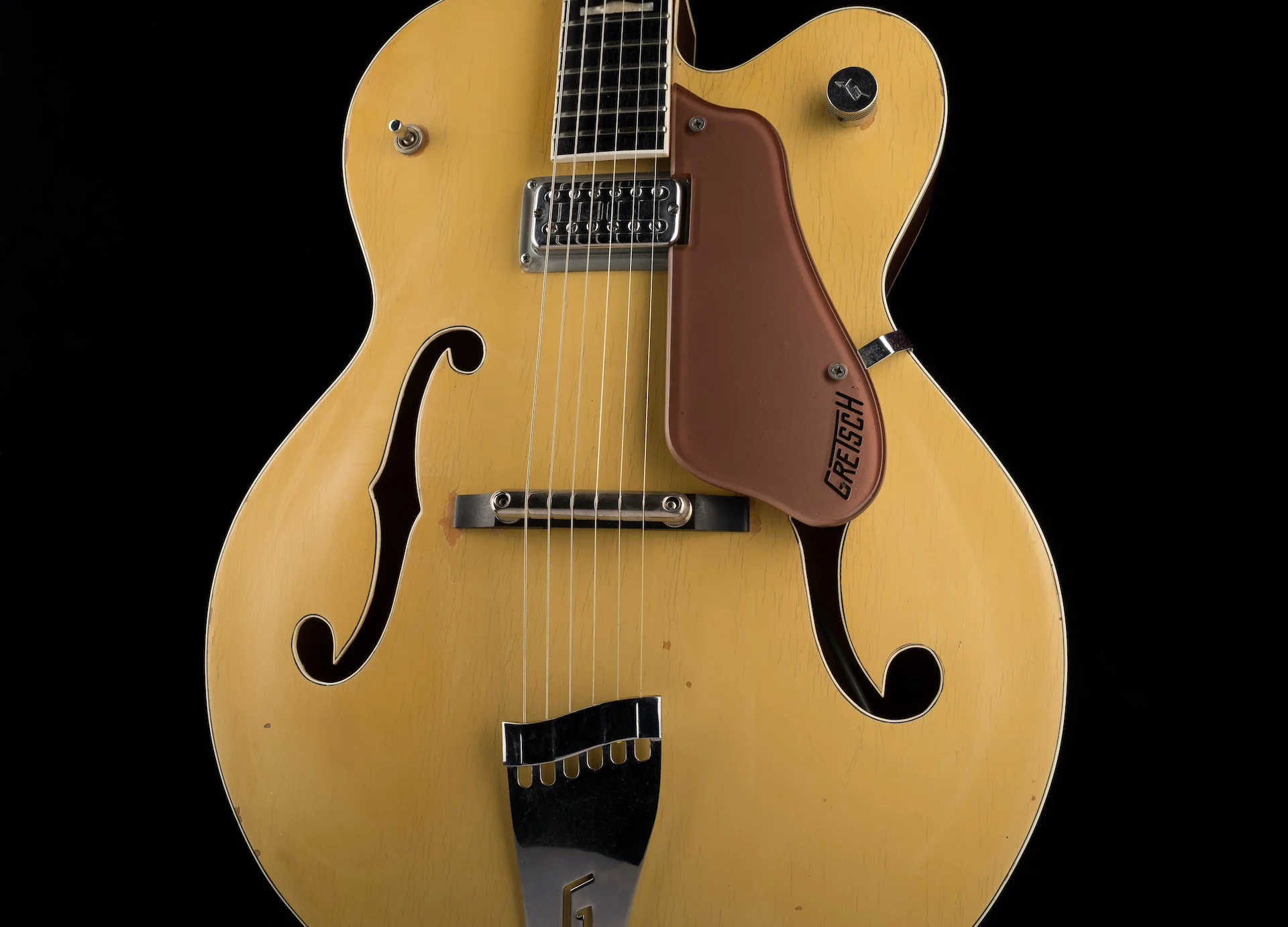 Vintage 1957 Gretsch Streamliner Bamboo Yellow With OHSC - Image 6