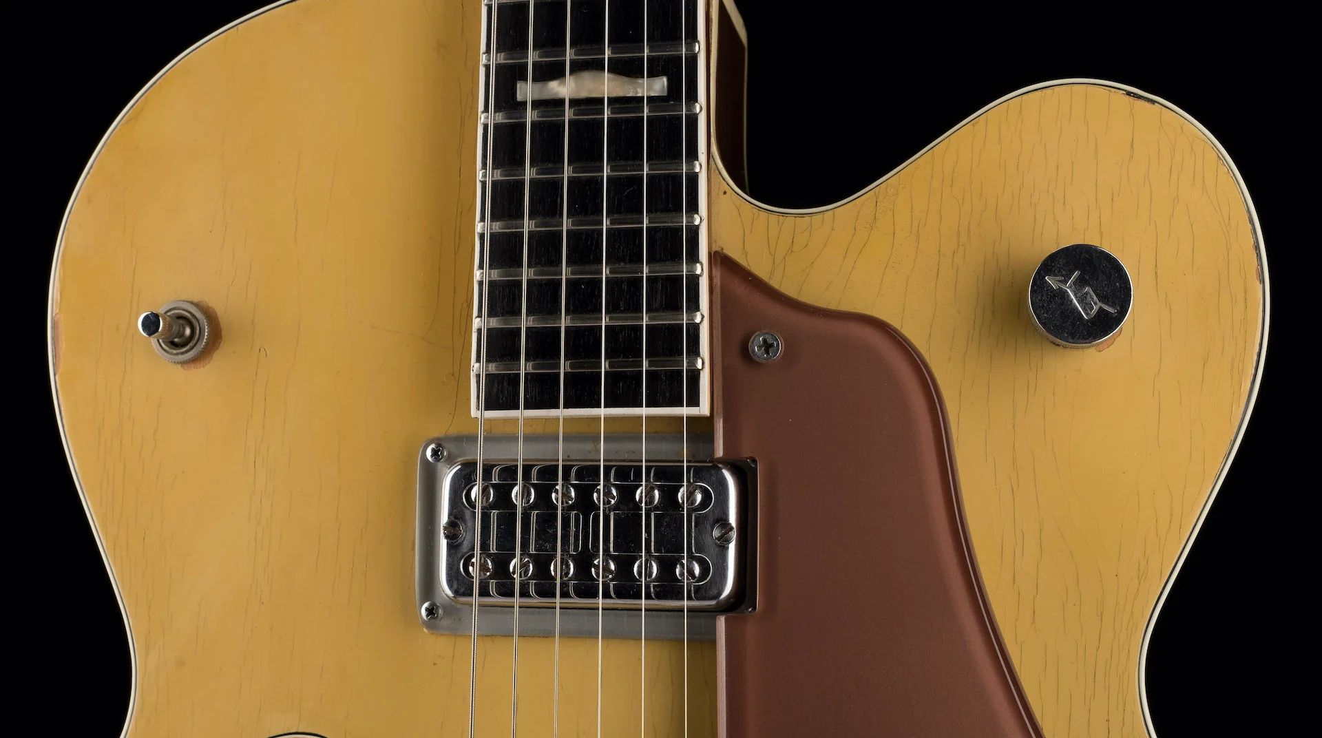 Vintage 1957 Gretsch Streamliner Bamboo Yellow With OHSC - Image 7