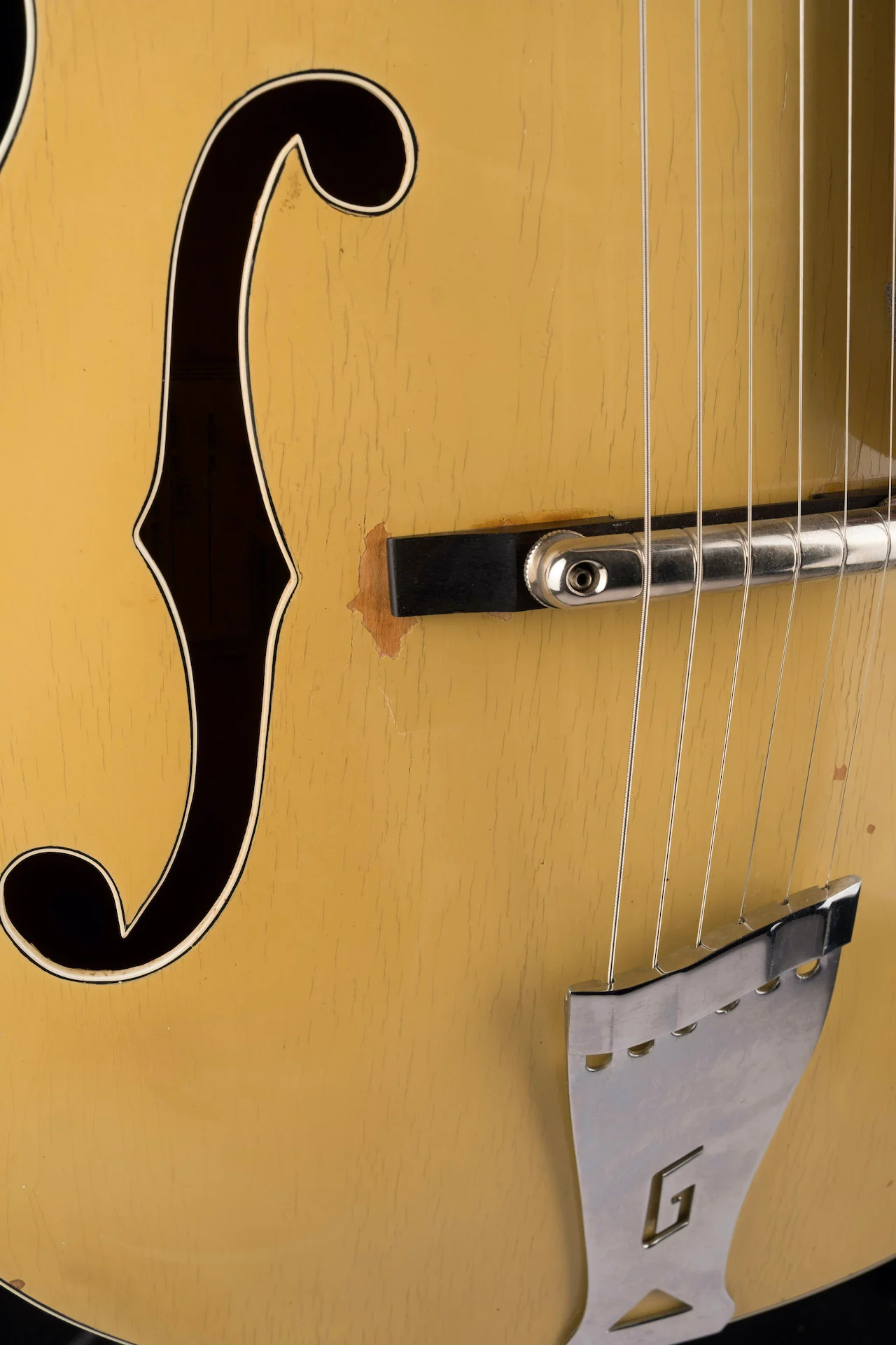 Vintage 1957 Gretsch Streamliner Bamboo Yellow With OHSC - Image 9