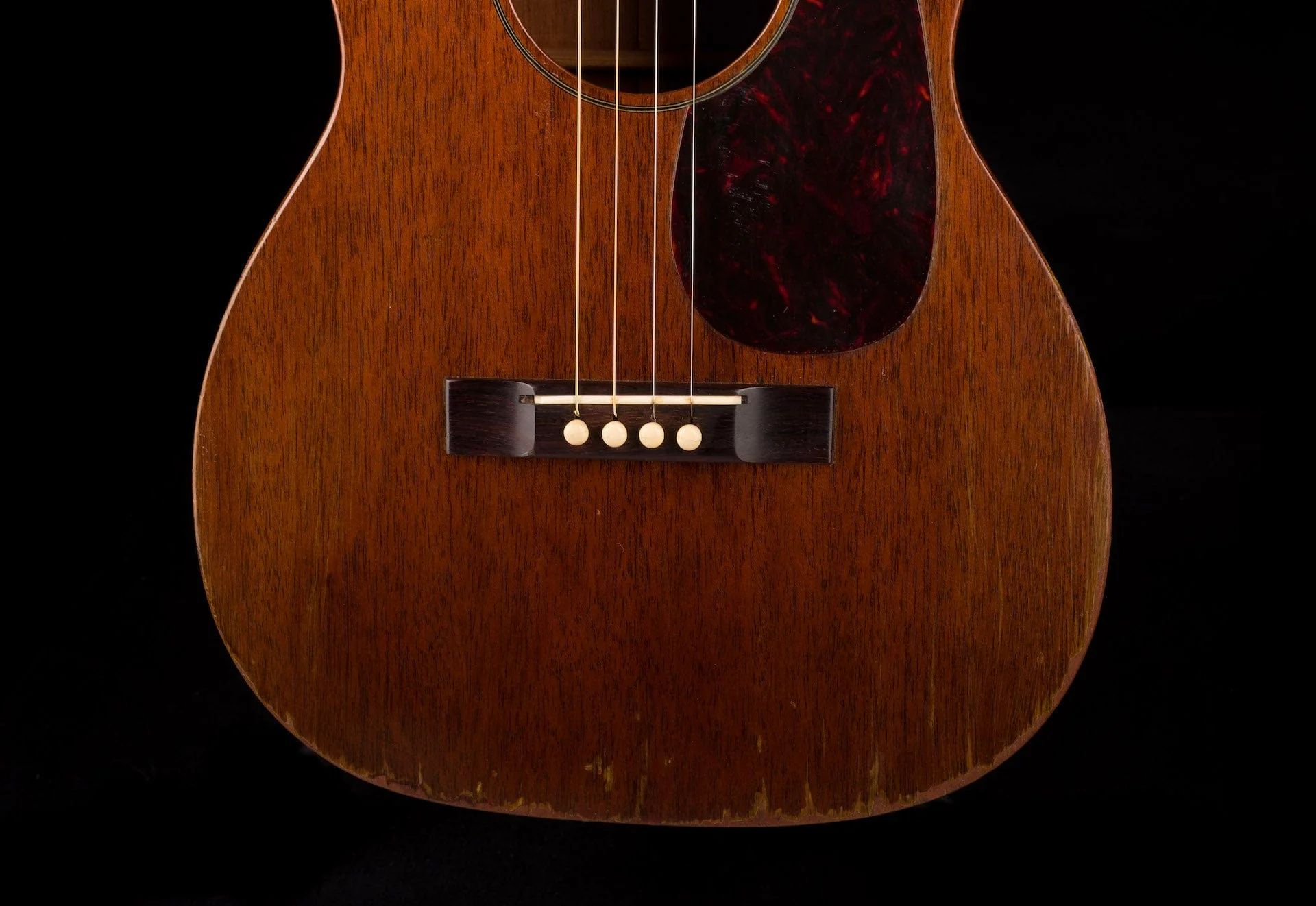 Vintage 1957 Martin 5-15T Tenor Acoustic Guitar With Case - Image 5
