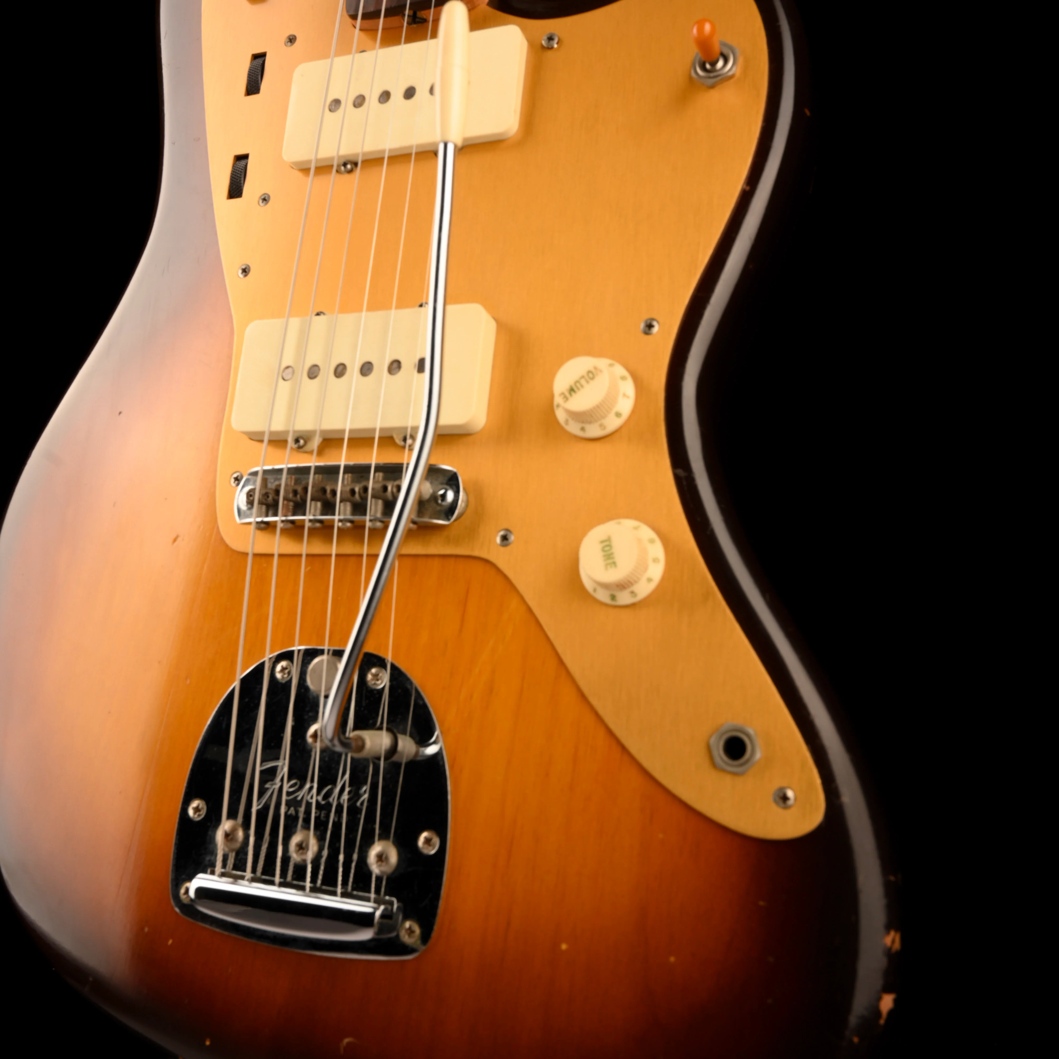 Vintage '59 Fender Jazzmaster Sunburst W OHSC Owned by  Danny Amis Los Straitjackets - Image 6
