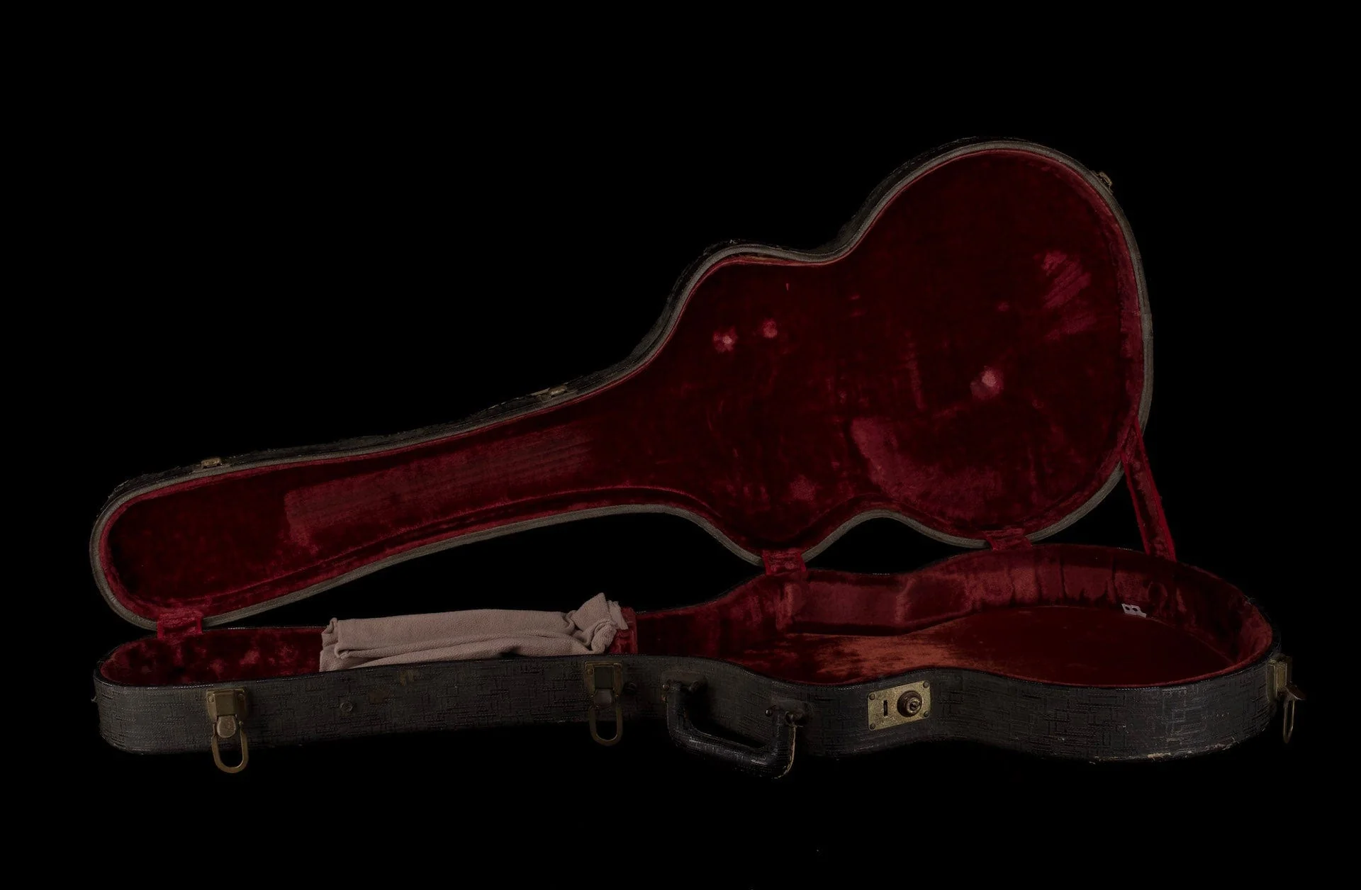 Pre Owned Vintage 1959 Gretsch Duo Jet Black With OHSC - Image 26
