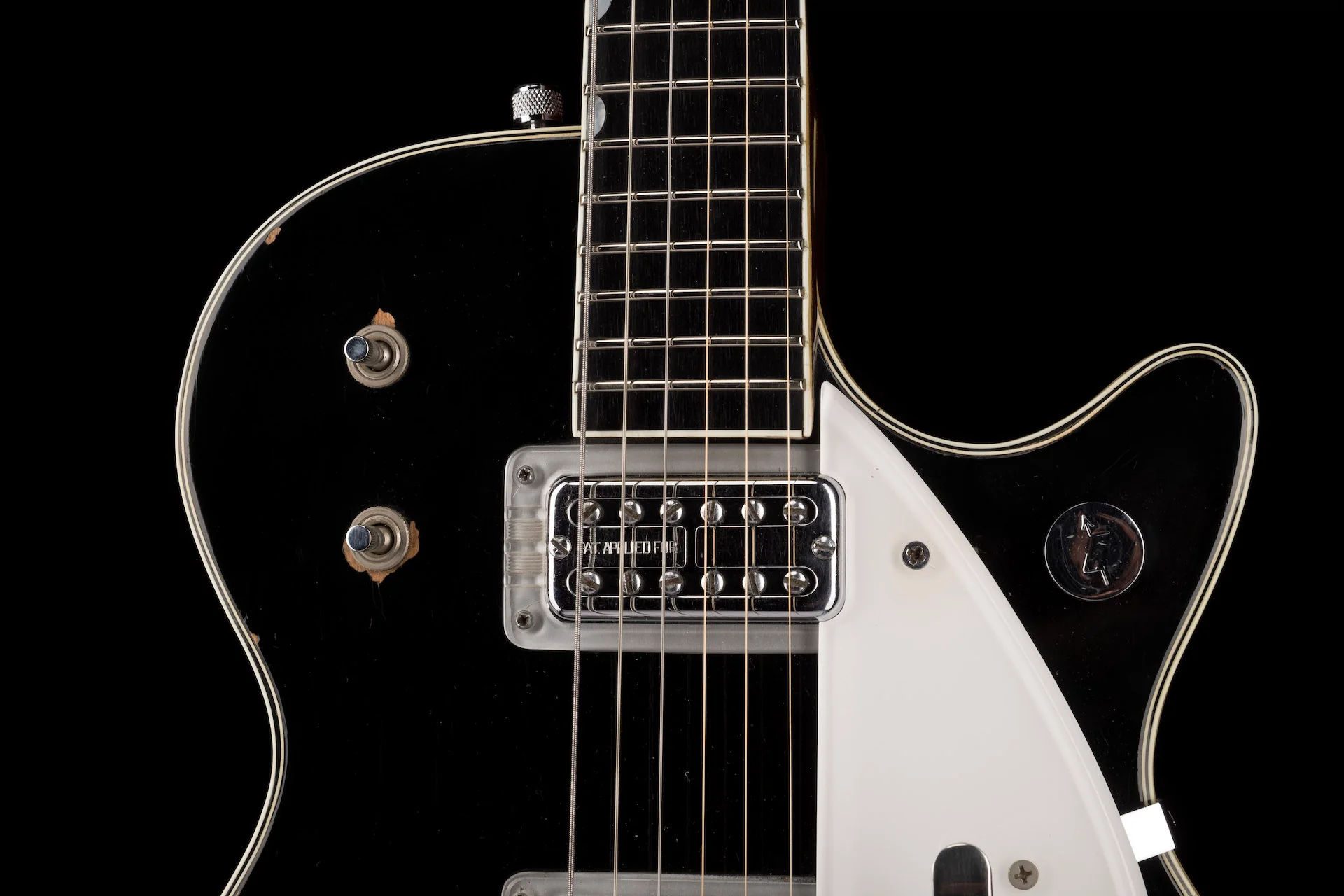 Pre Owned Vintage 1959 Gretsch Duo Jet Black With OHSC - Image 8