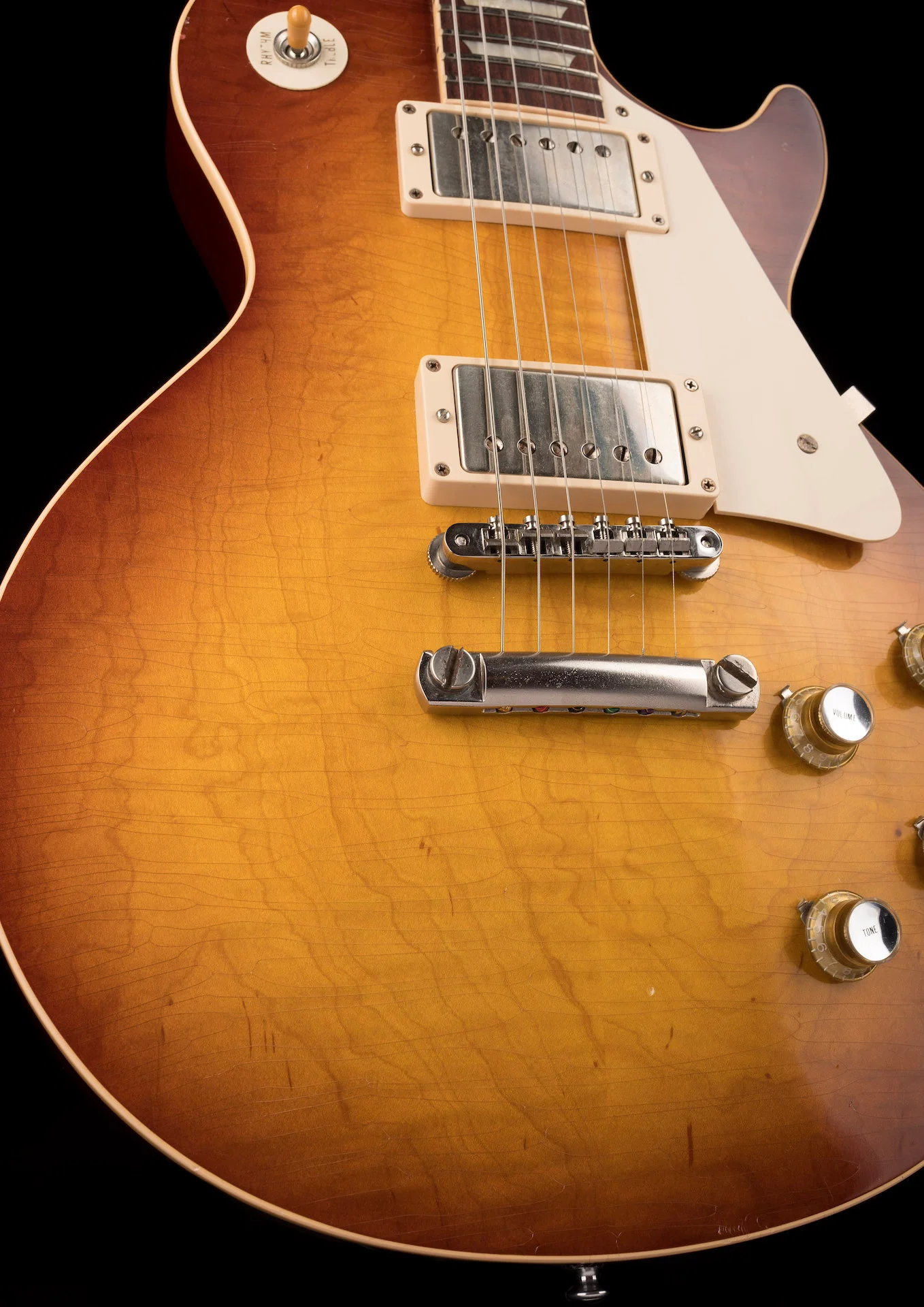 Pre Owned Gibson Custom Shop 1960 Les Paul Standard Murphy Aged Iced Tea Burst With OHSC - Image 11