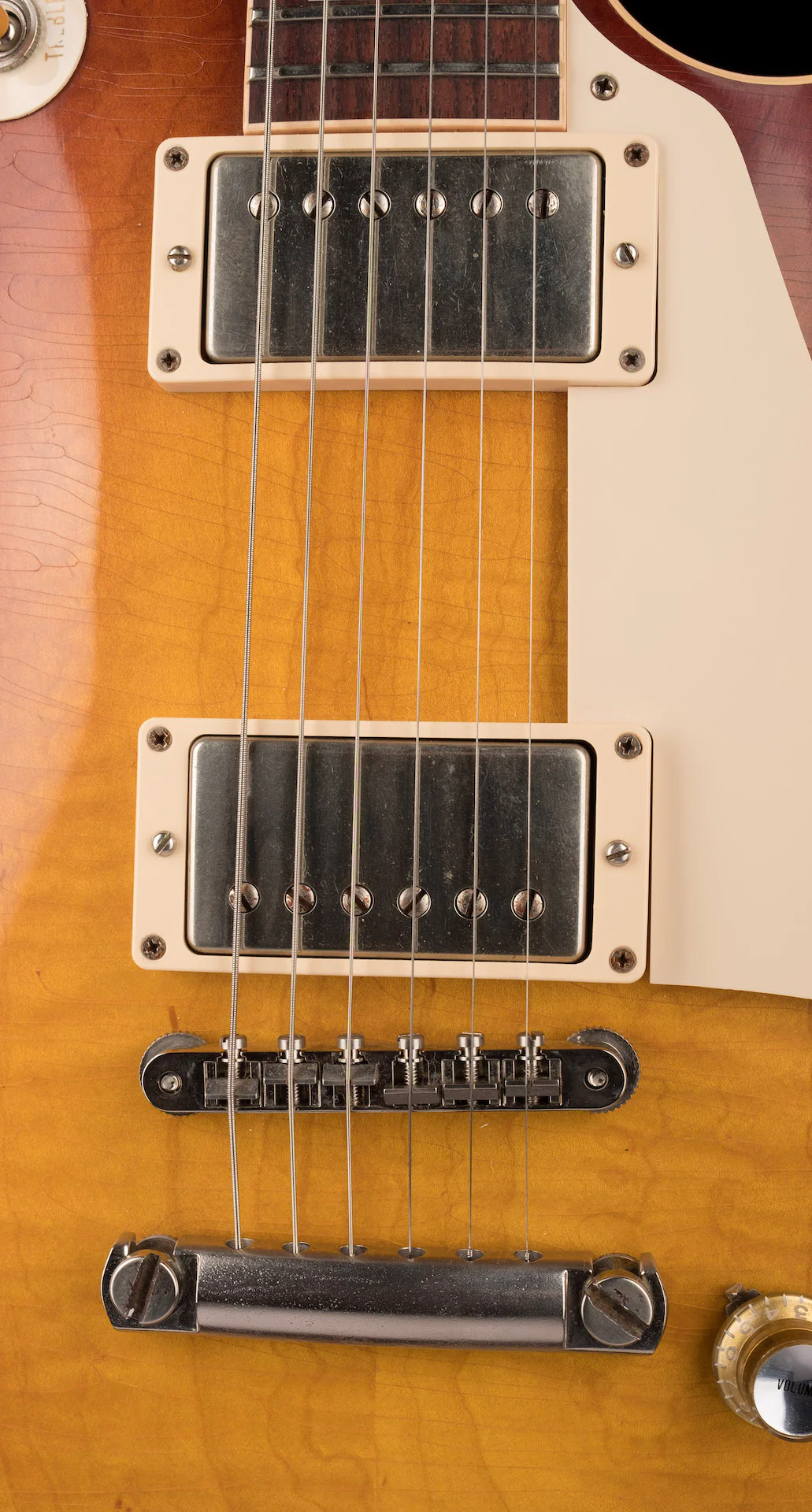 Pre Owned Gibson Custom Shop 1960 Les Paul Standard Murphy Aged Iced Tea Burst With OHSC - Image 7