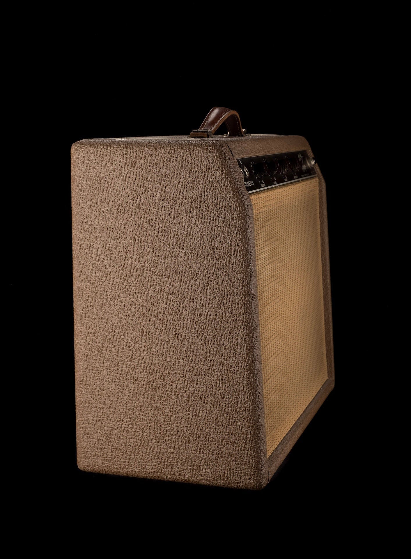 Vintage 1962 Brown Fender Princeton Guitar Amp Combo - Image 7