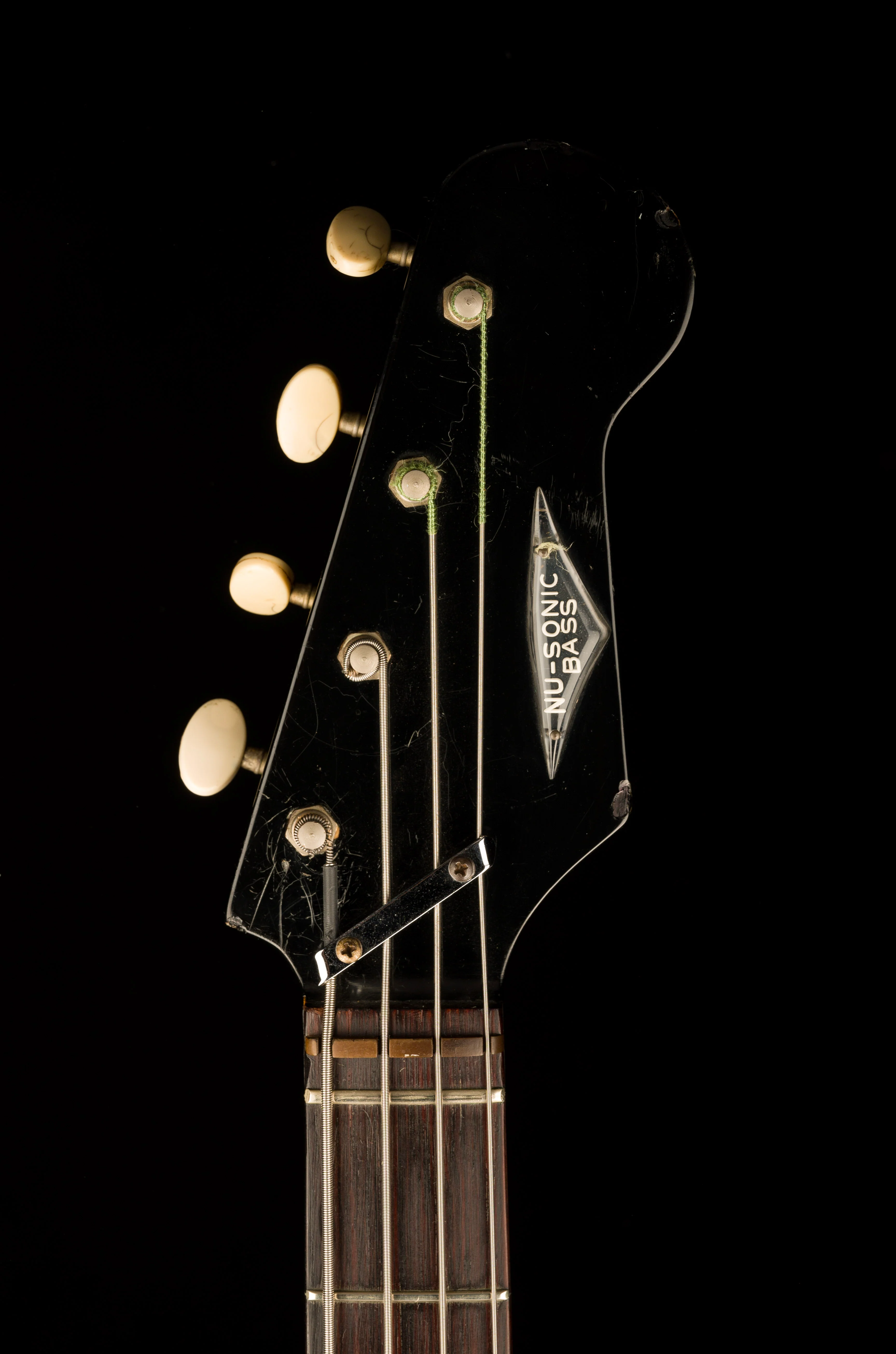 Vintage 1965 Burns Nu-Sonic Bass Black with OHSC - Image 12