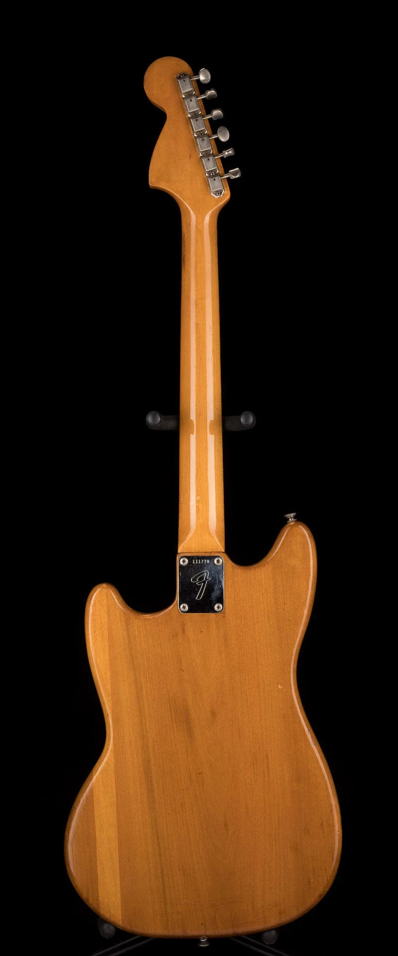 Vintage 1965 Fender Mustang Stripped Natural With OHSC - Image 15