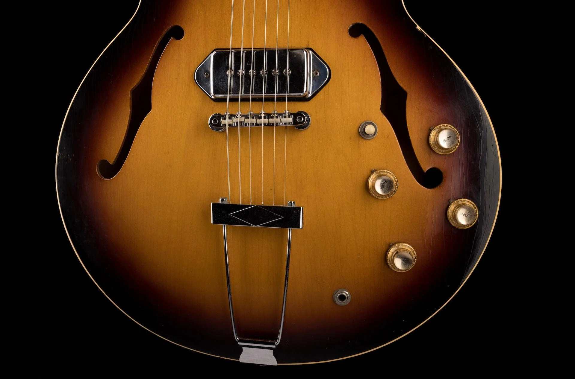 Pre Owned Vintage 1965 Gibson ES-330 Sunburst with HSC - Image 5