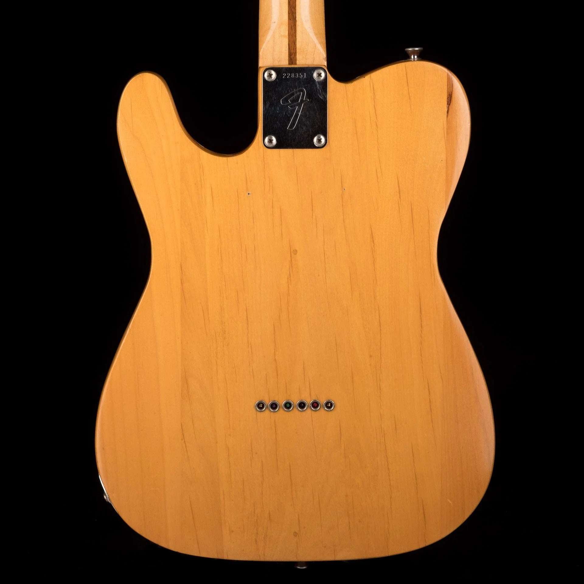 Vintage 1969 Fender Telecaster Natural Refinished with Gig Bag - Image 16