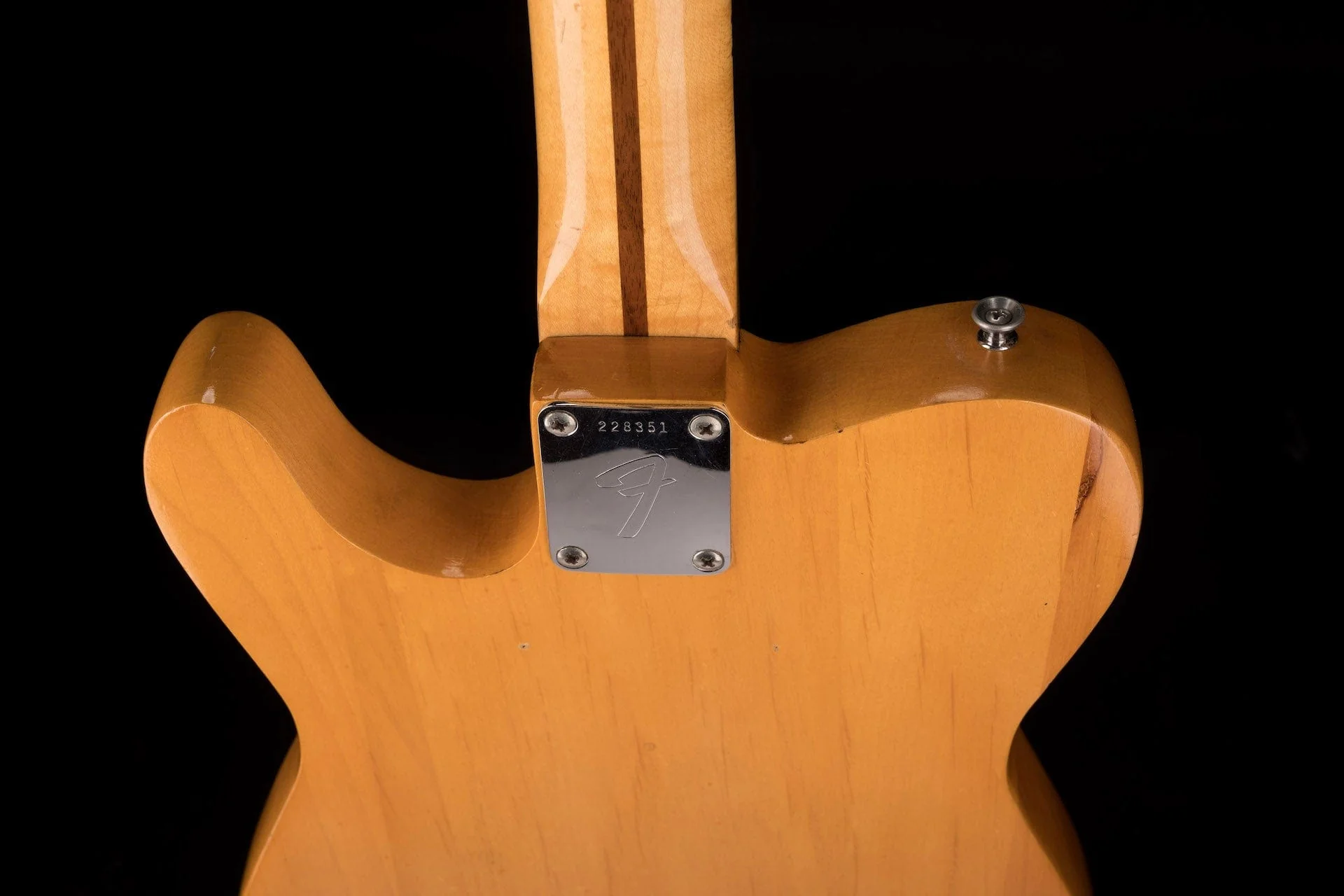 Vintage 1969 Fender Telecaster Natural Refinished with Gig Bag - Image 18