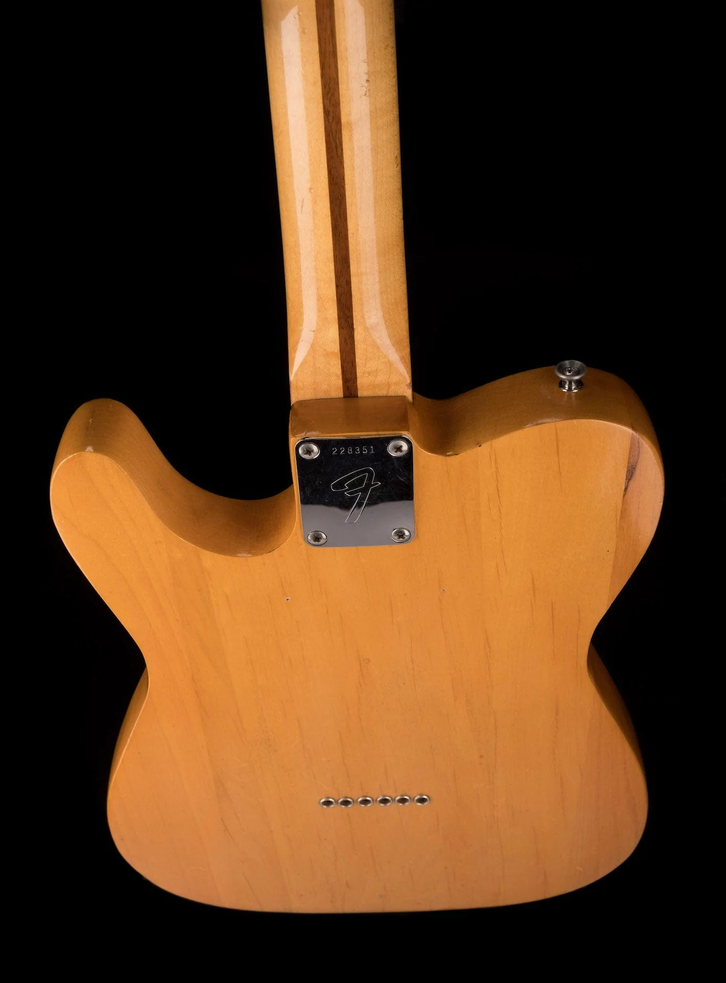Vintage 1969 Fender Telecaster Natural Refinished with Gig Bag - Image 19