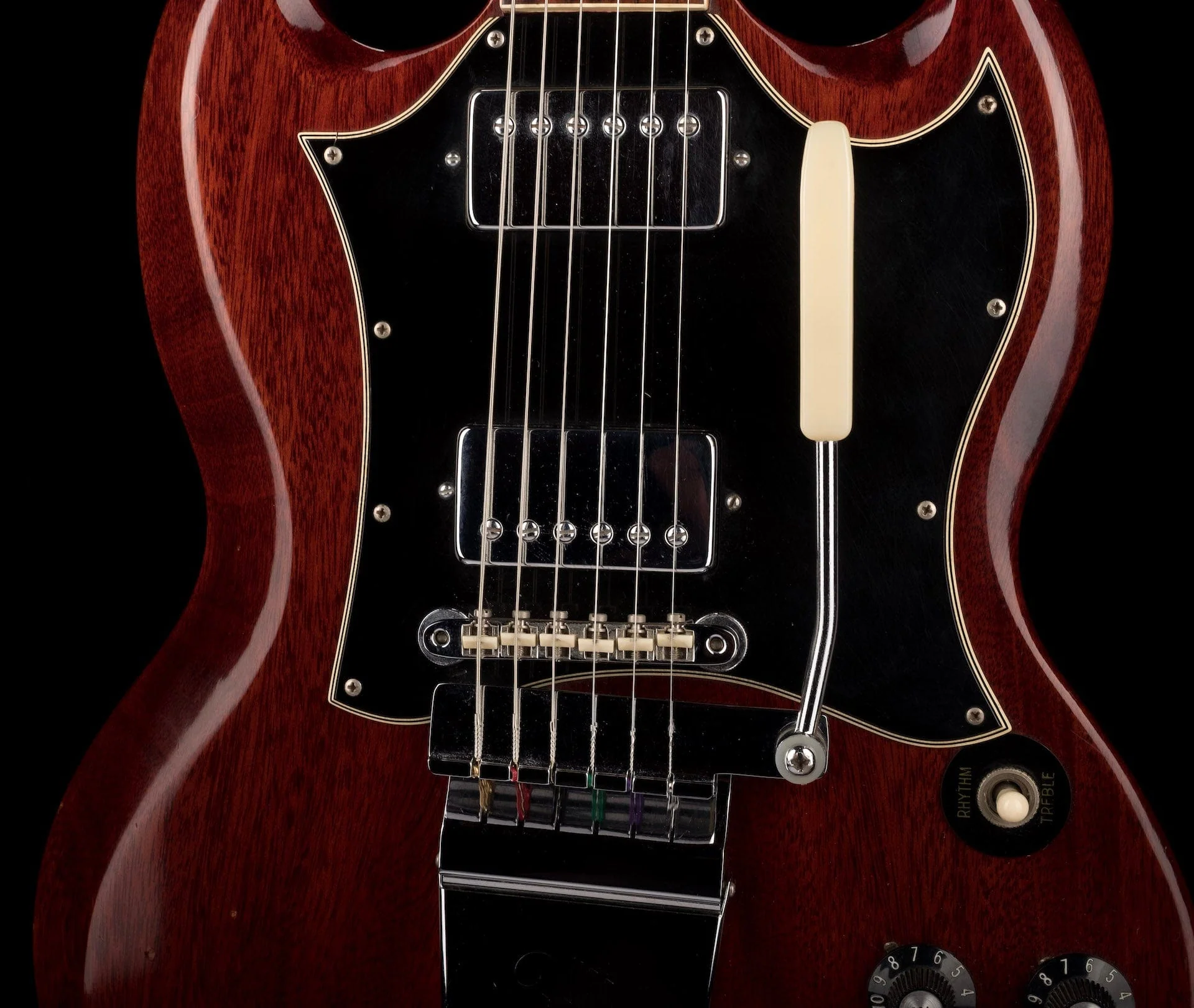Vintage 1969 Gibson SG Standard Electric Guitar With Case - Image 10