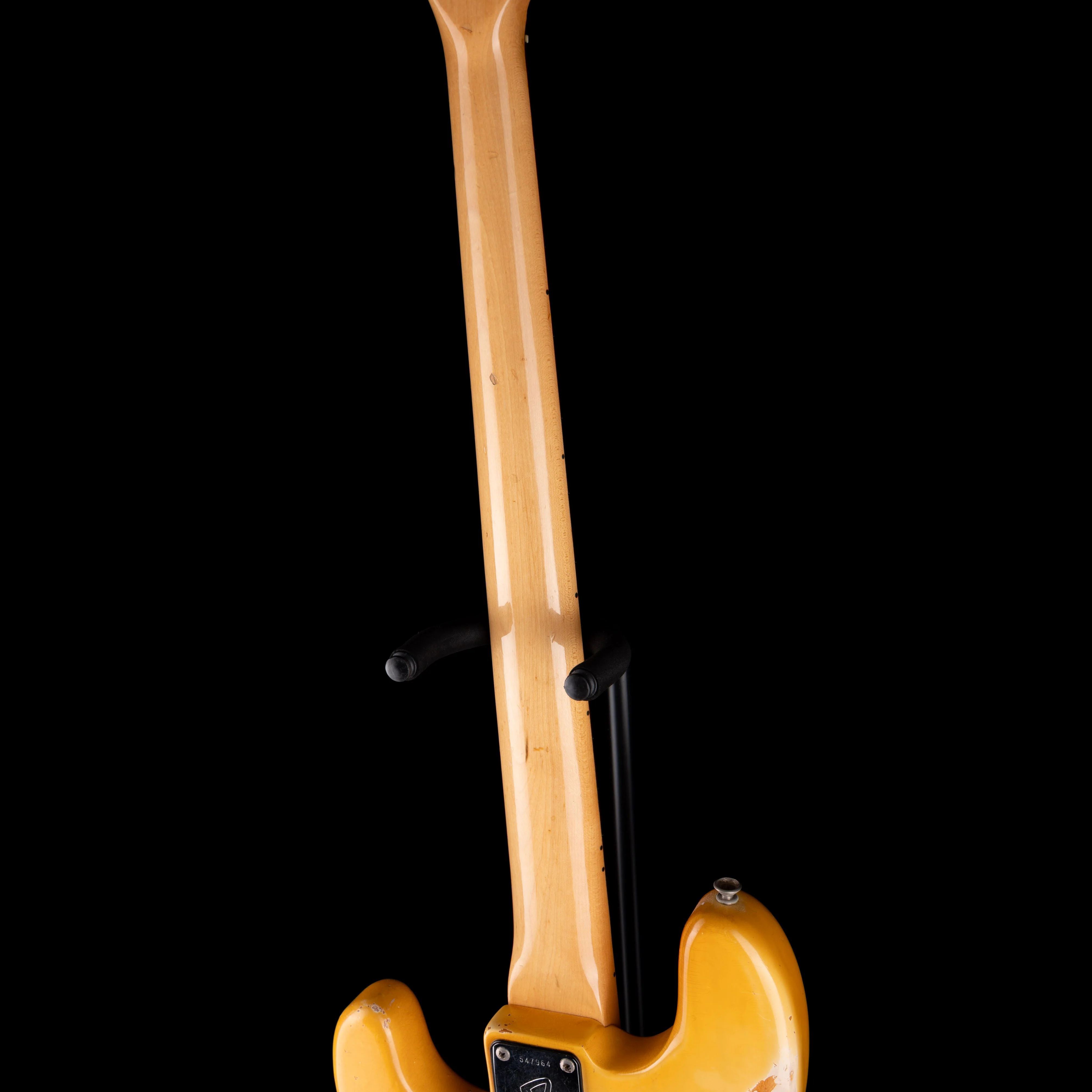 Pre Owned Vintage 1974 Fender Precision Bass Blonde With Case - Image 12