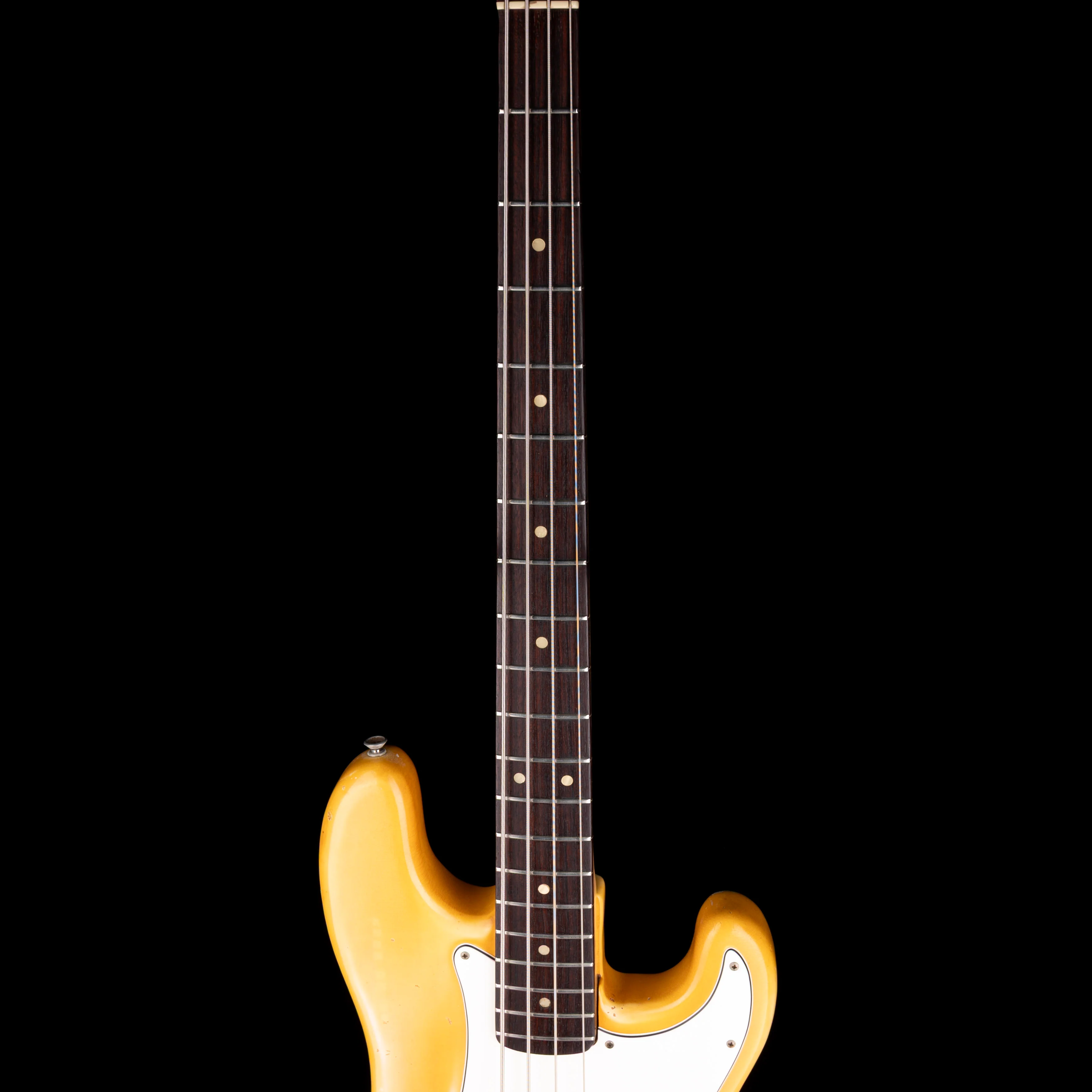 Pre Owned Vintage 1974 Fender Precision Bass Blonde With Case - Image 8