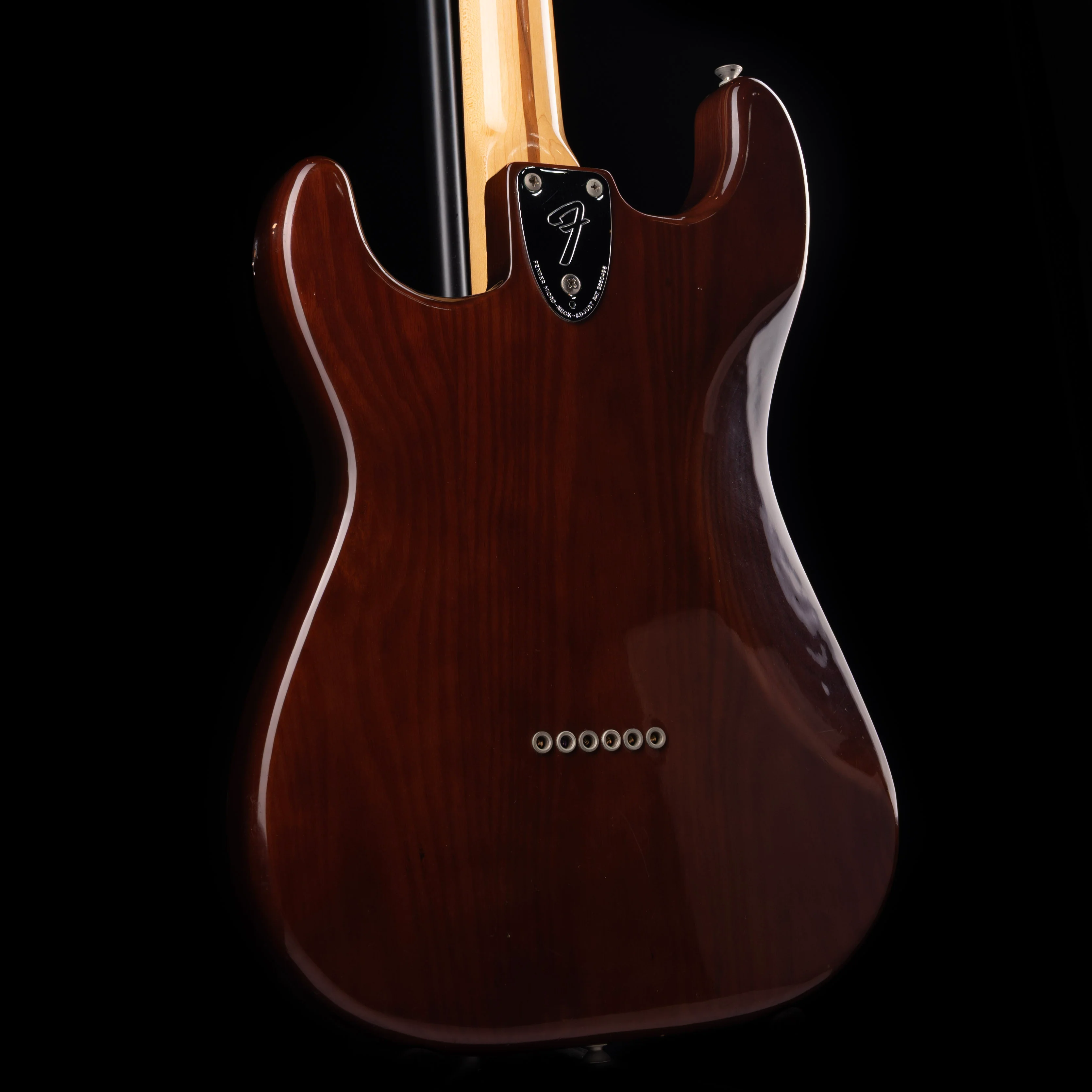 Vintage 1976 Fender Stratocaster Hardtail Mocha With OHSC - Image 10
