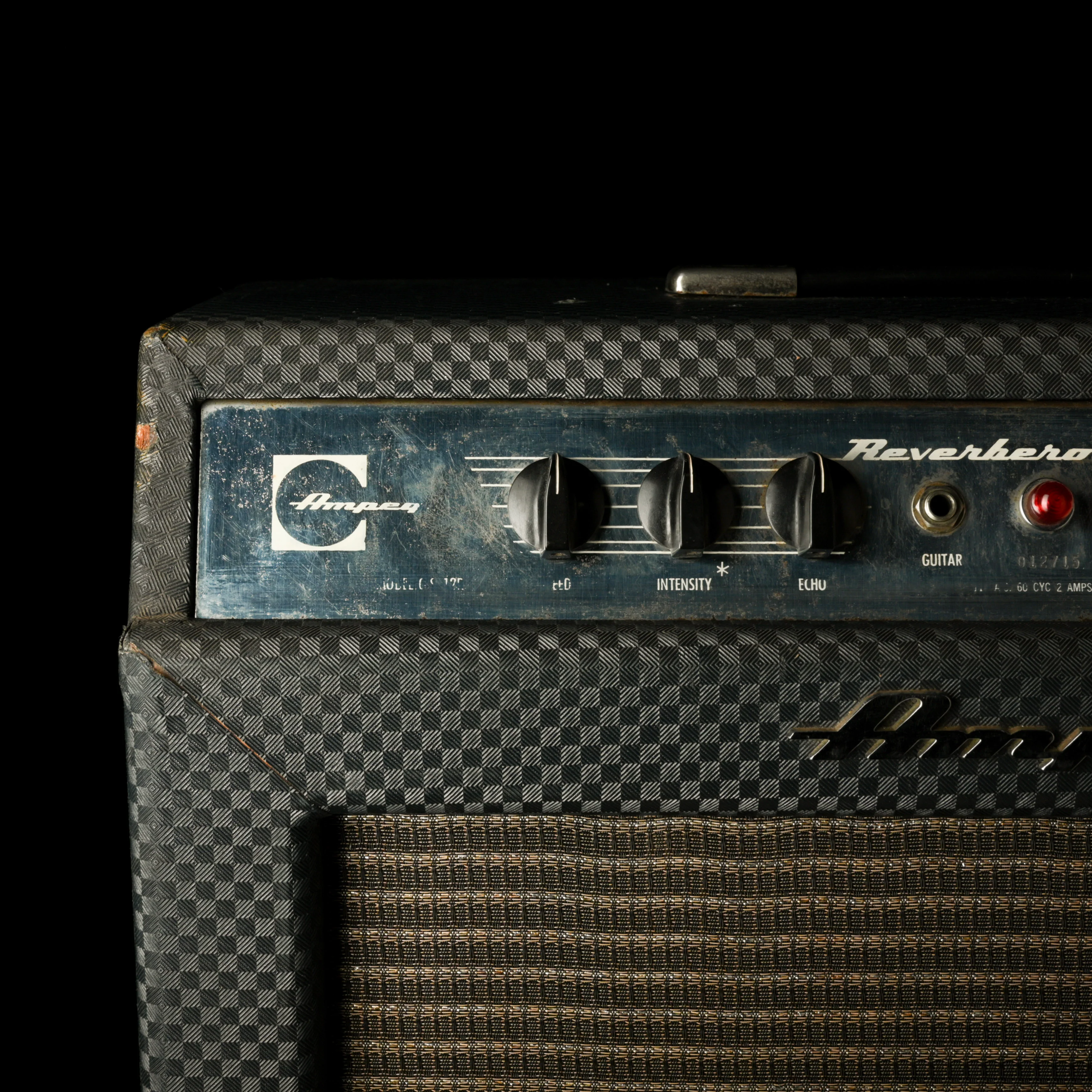 Vintage '60s Ampeg Reverberocket 2 Guitar Amp Combo - Image 3