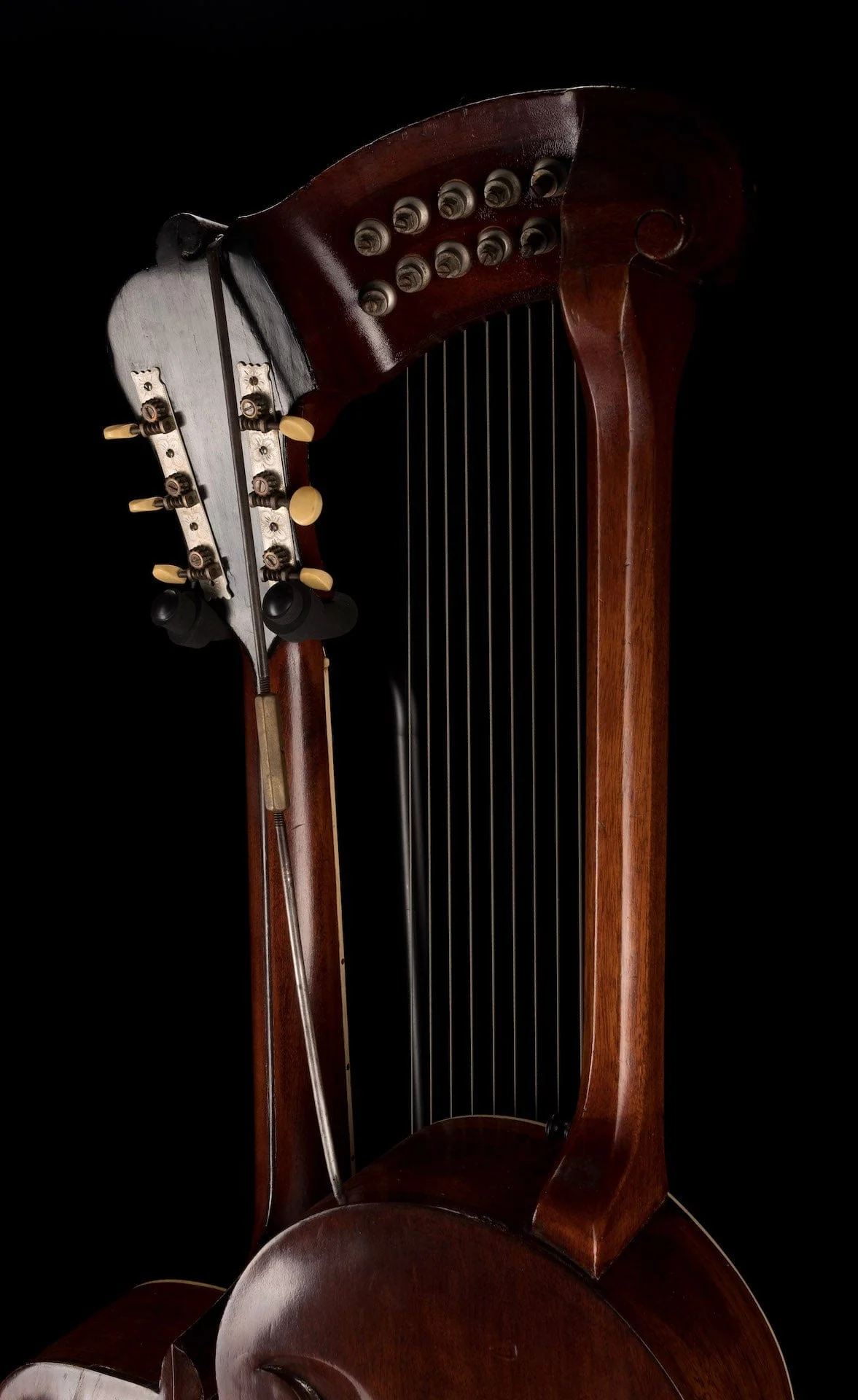 Vintage 1908 Gibson Harp Guitar Style V With Case - Image 28