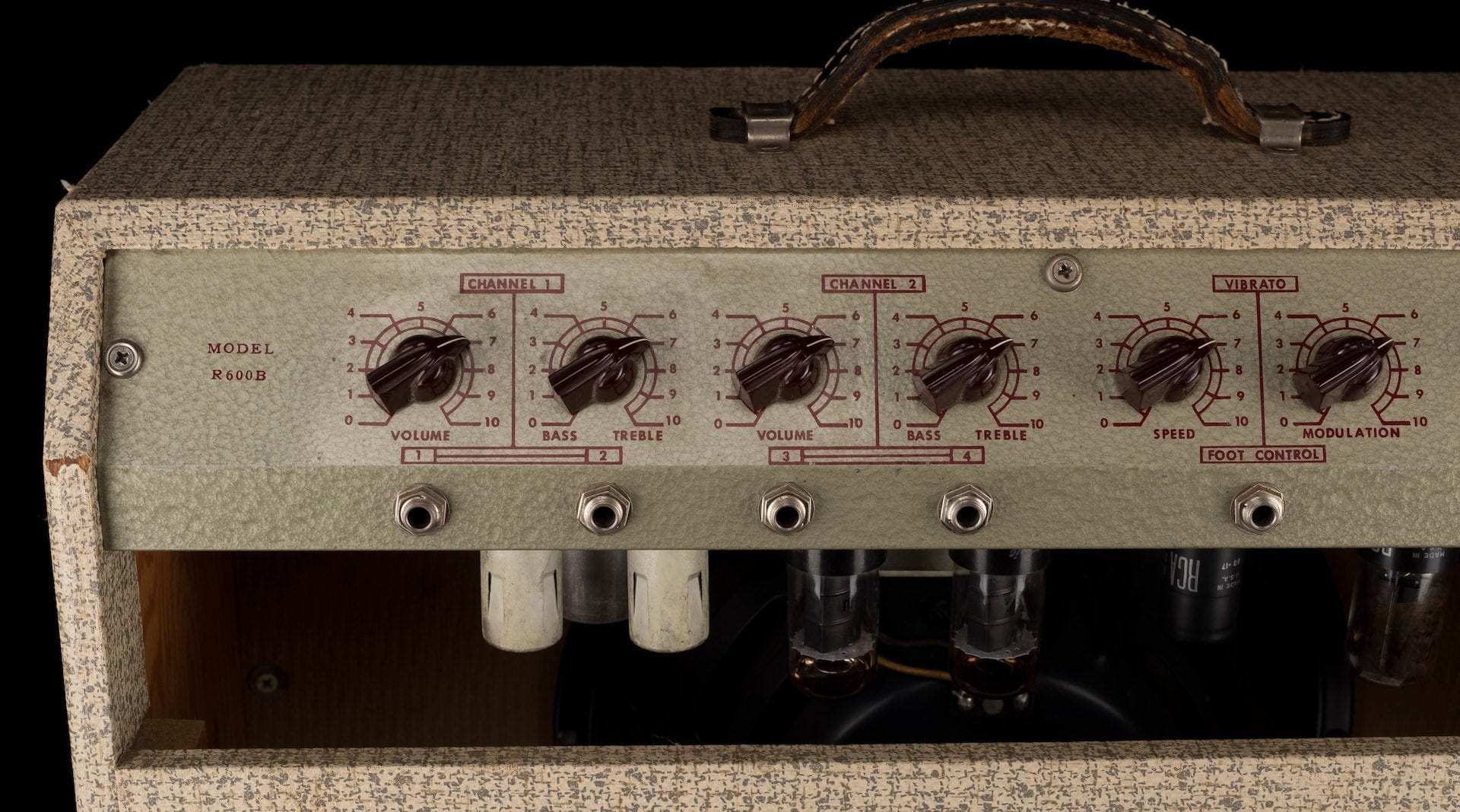 Pre-owned Vintage LectroLab R600B 1x12 Combo Amp - Image 11