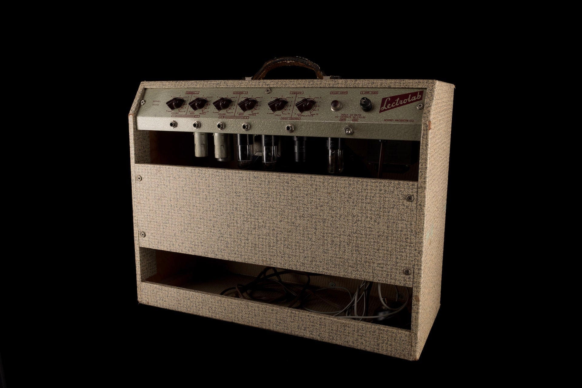 Pre-owned Vintage LectroLab R600B 1x12 Combo Amp - Image 18