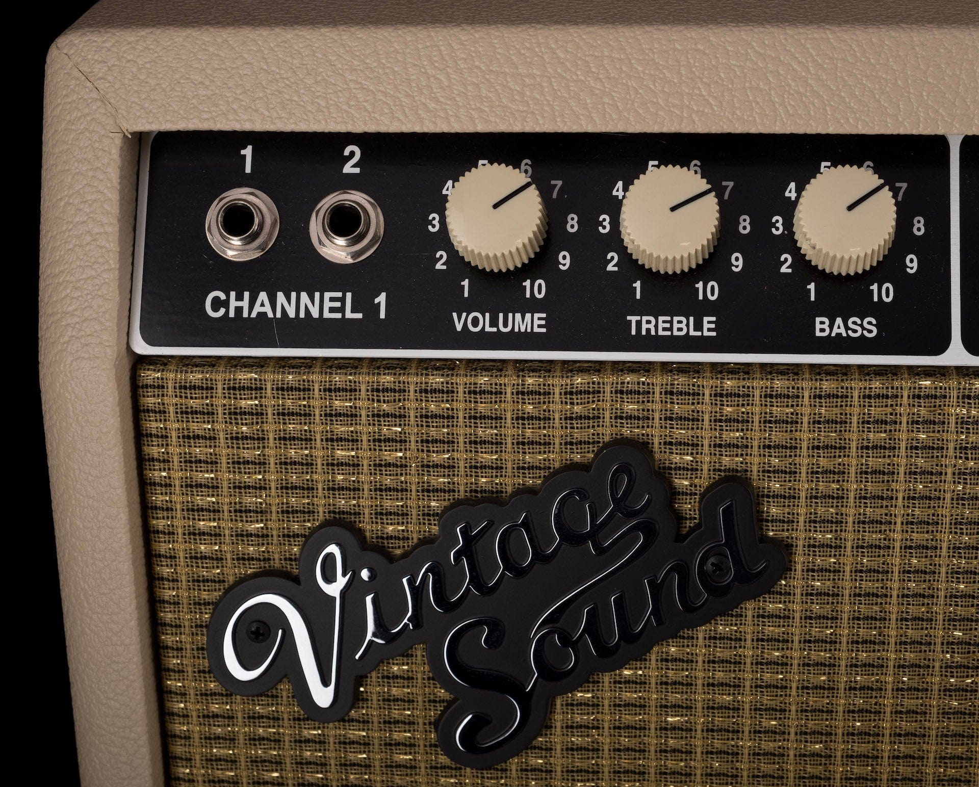 Pre-Owned 2018 Vintage Sound Amps Vintage 35 1x12" Blonde Guitar Amp Combo W/ Original Cover - Image 3