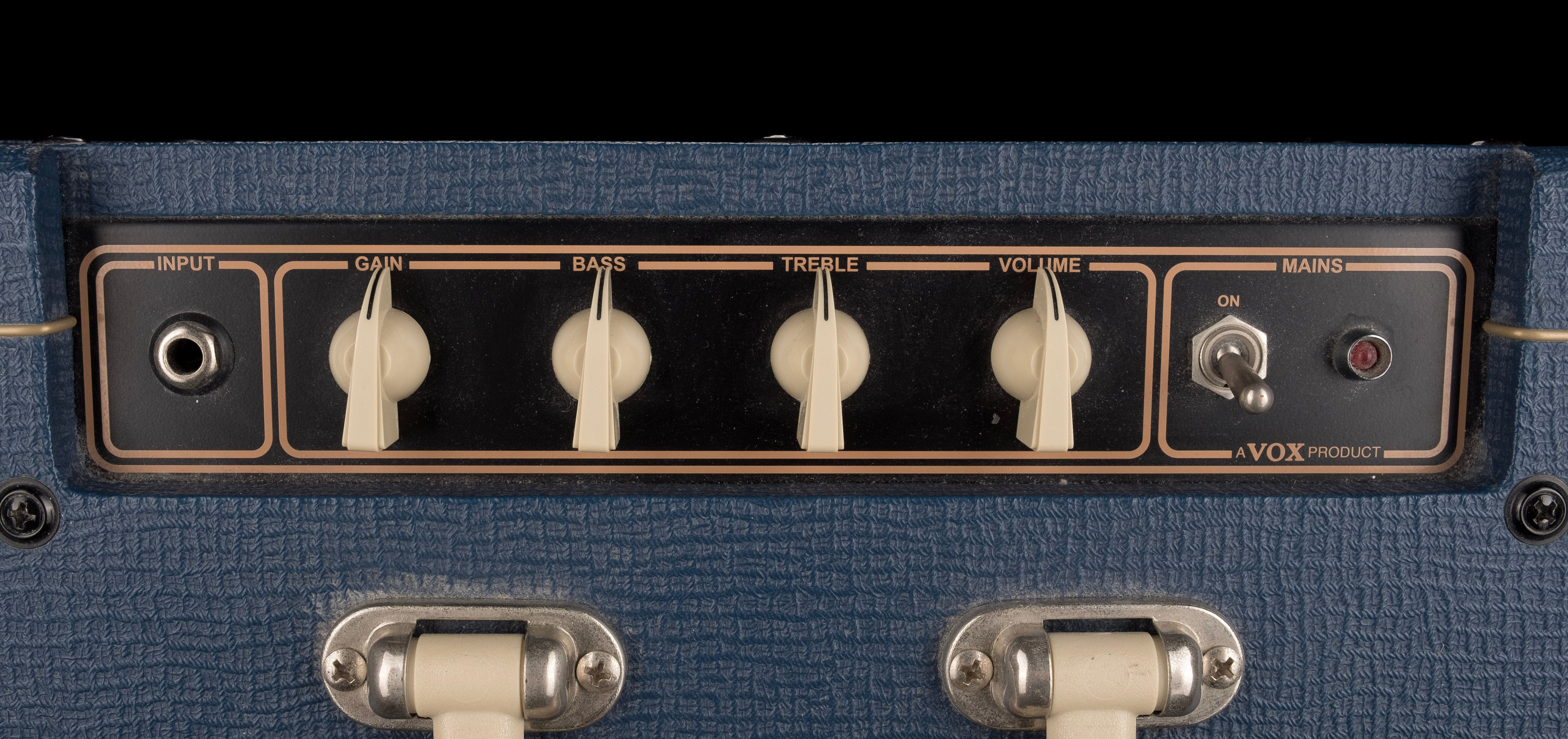 Pre Owned Vox Limited Edition AC4C1-BL 4-Watt 1x10" Guitar Amp Combo Blue - Image 4