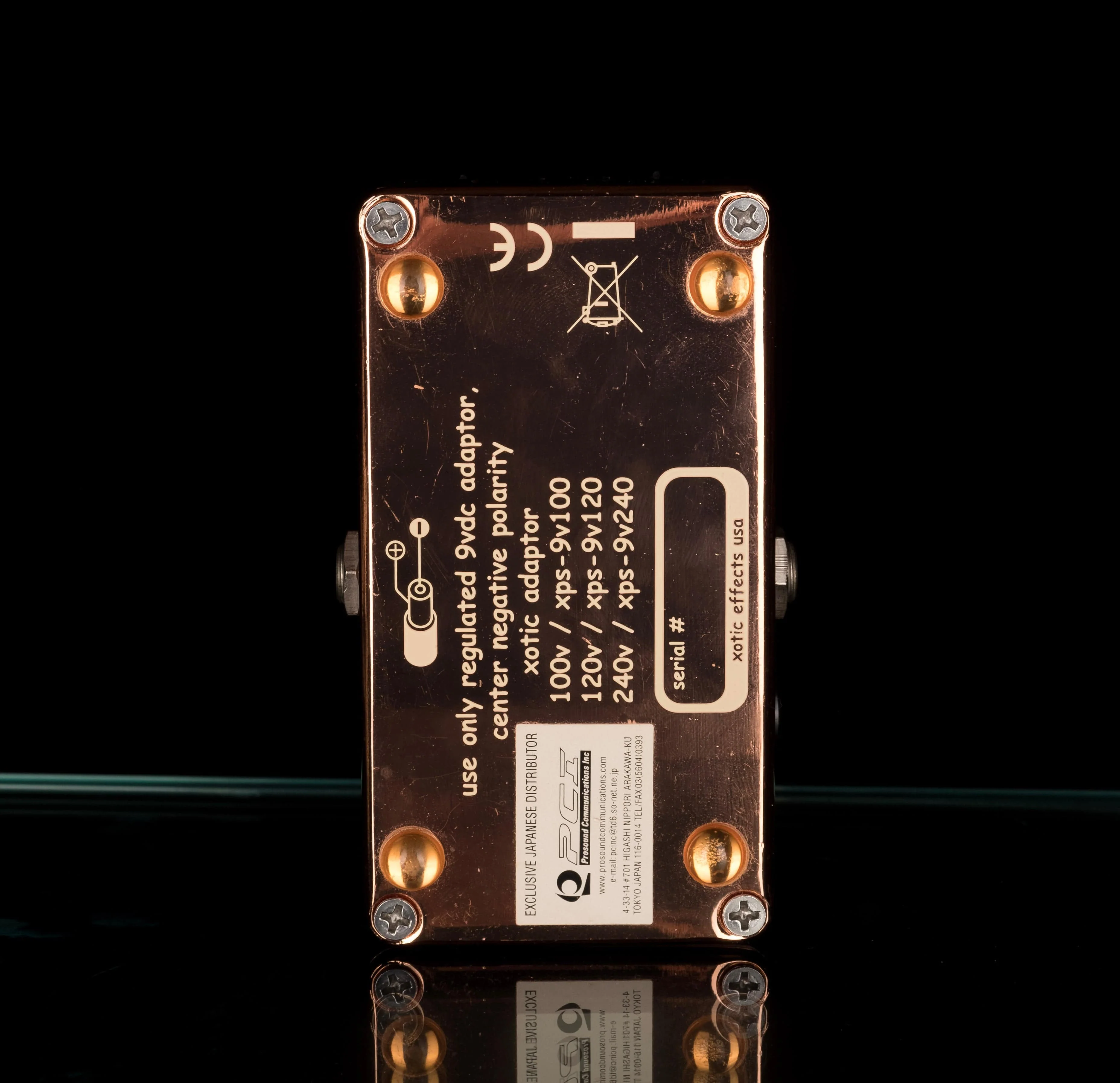 Used Xotic Effects AC Booster Copper Overdrive Guitar Effect Pedal - Image 2