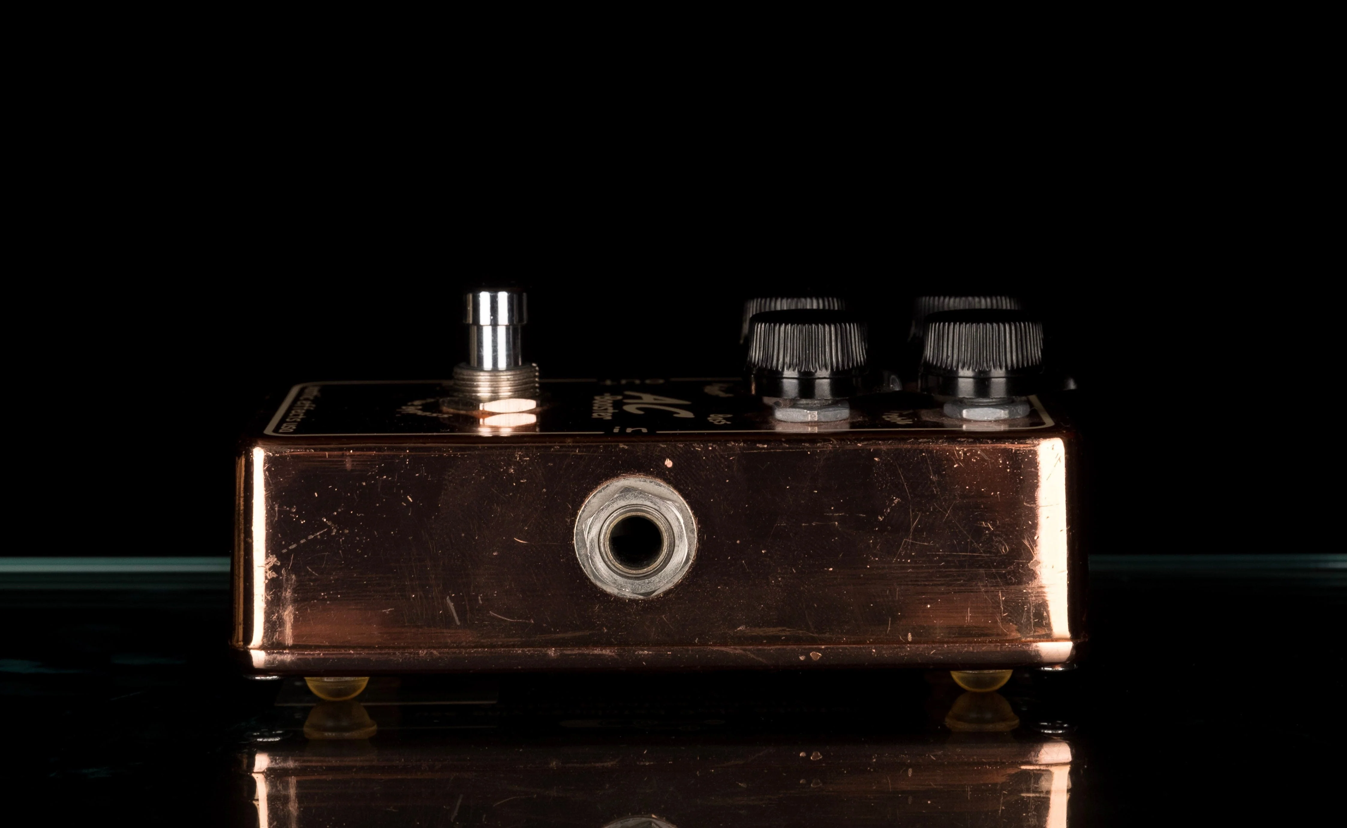 Used Xotic Effects AC Booster Copper Overdrive Guitar Effect Pedal - Image 3
