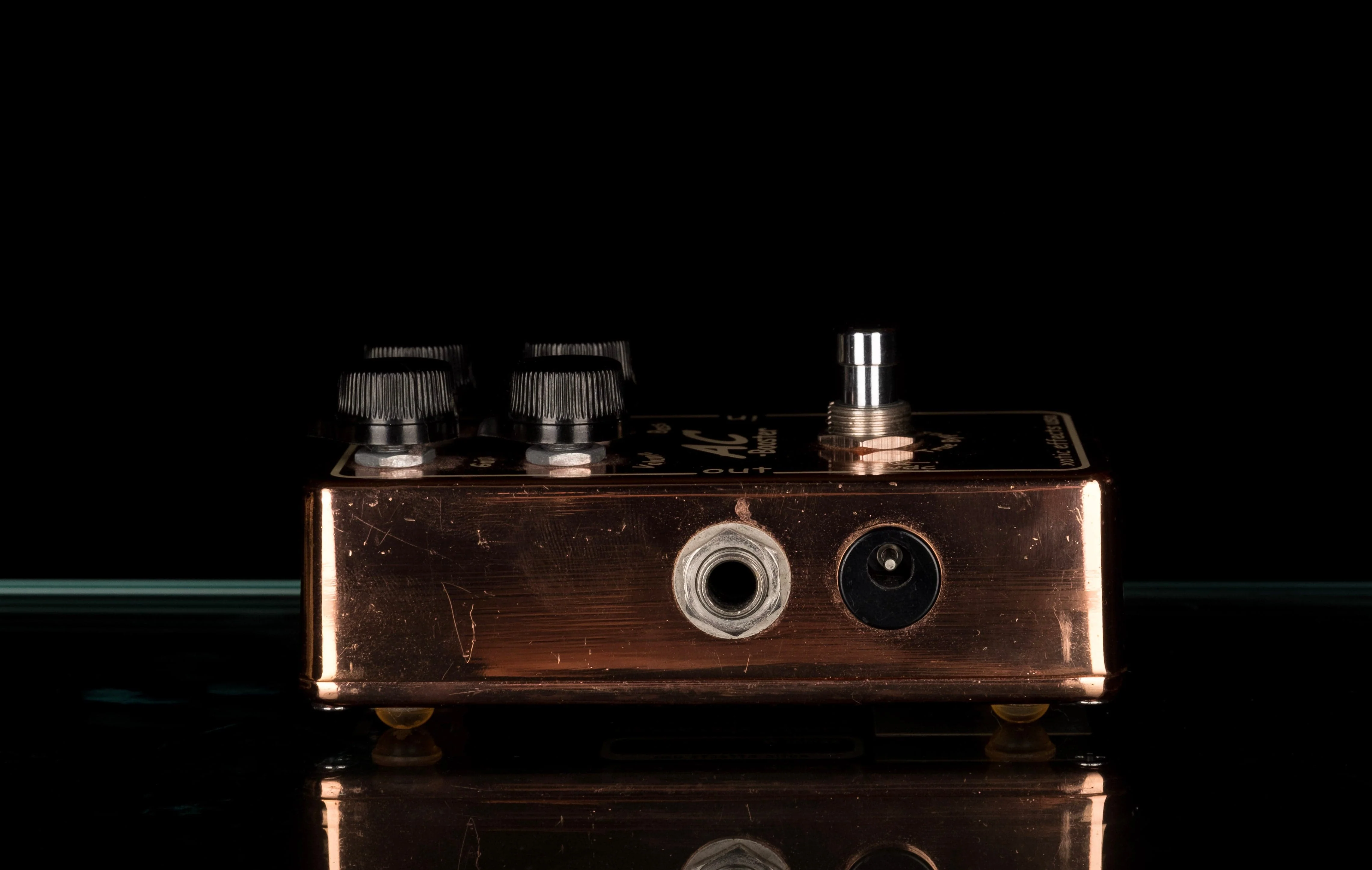 Used Xotic Effects AC Booster Copper Overdrive Guitar Effect Pedal - Image 4
