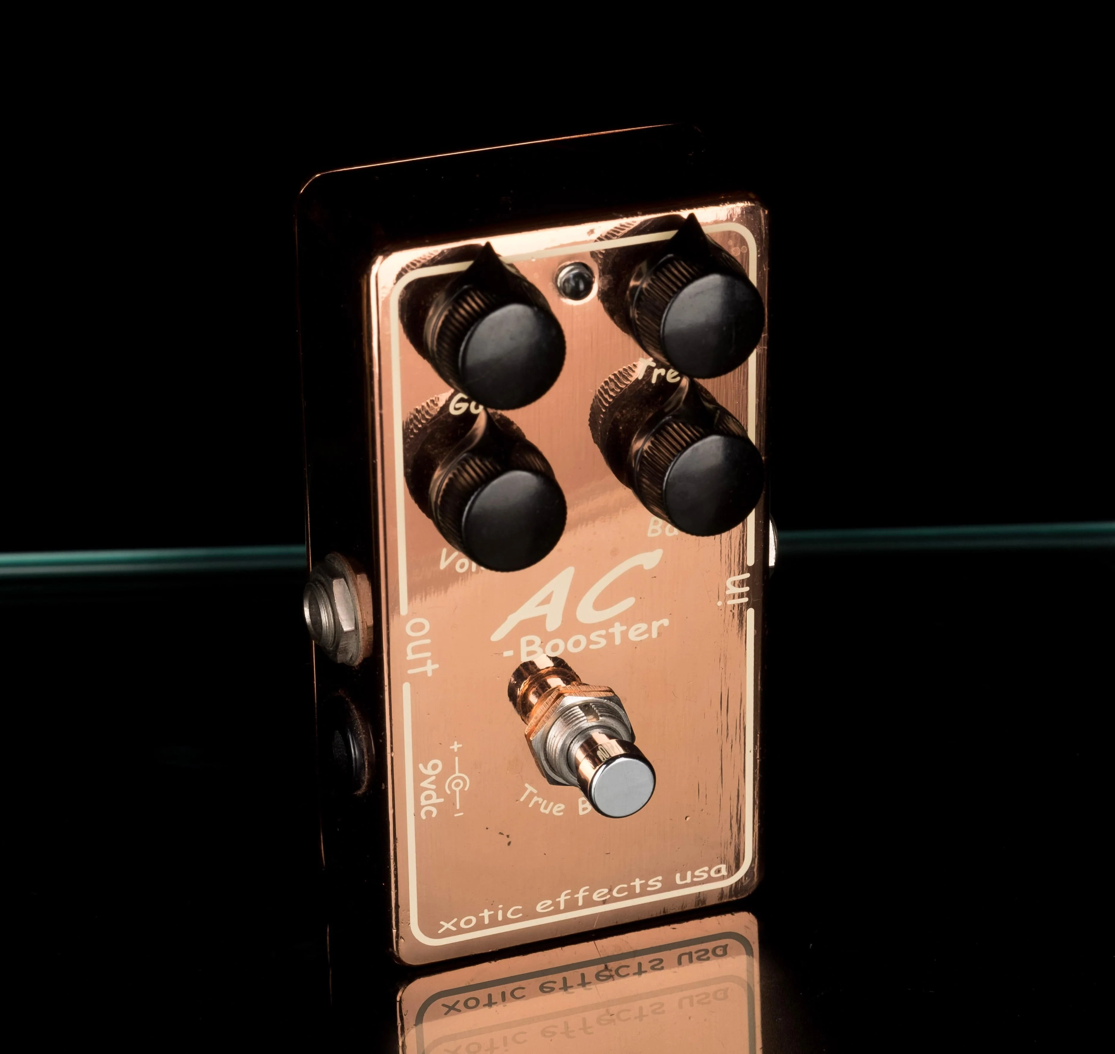Used Xotic Effects AC Booster Copper Overdrive Guitar Effect Pedal - Image 5