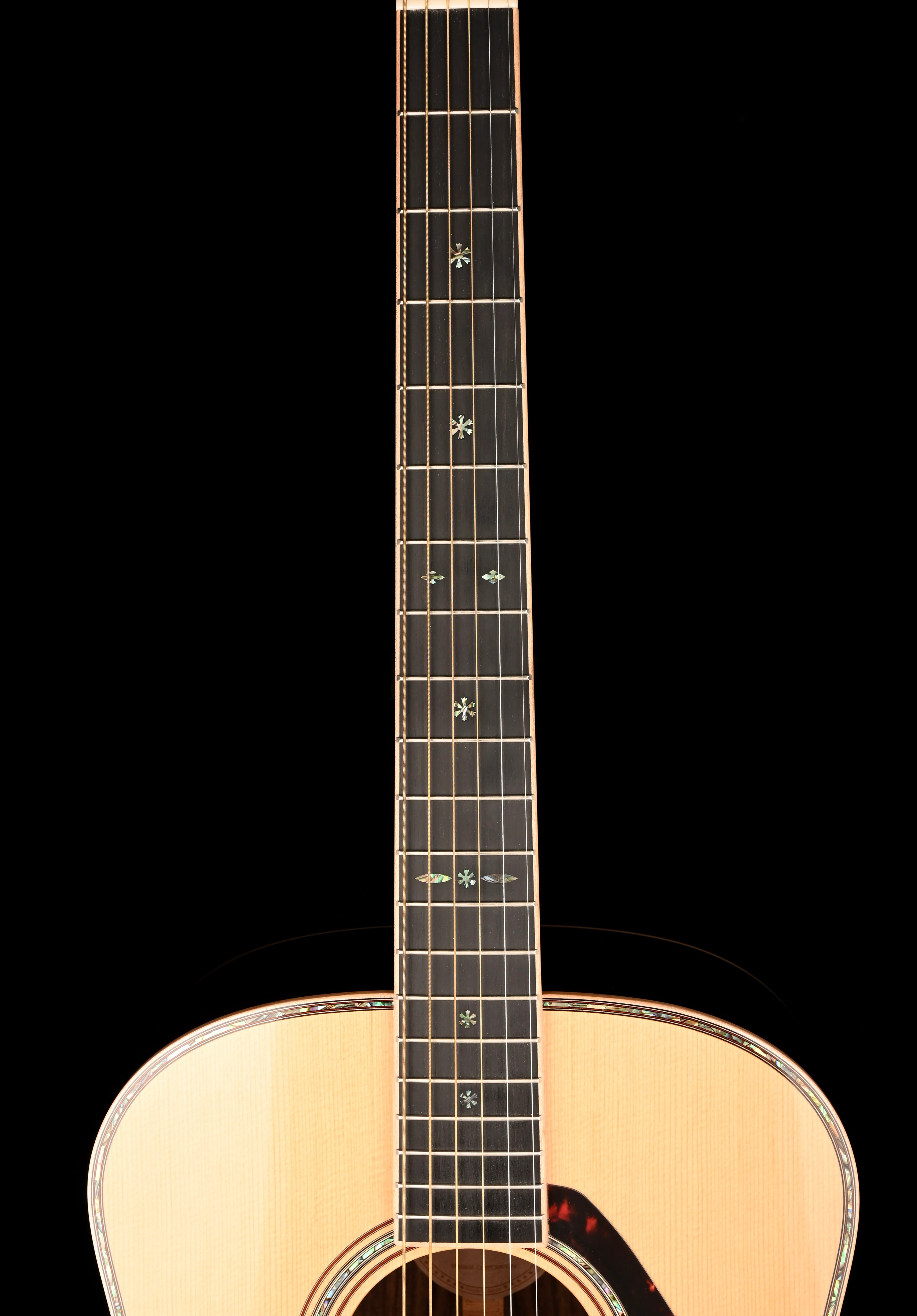 Pre Owned Yamaha LL56 ARE Jumbo Acoustic Electric Guitar With OHSC - Image 12