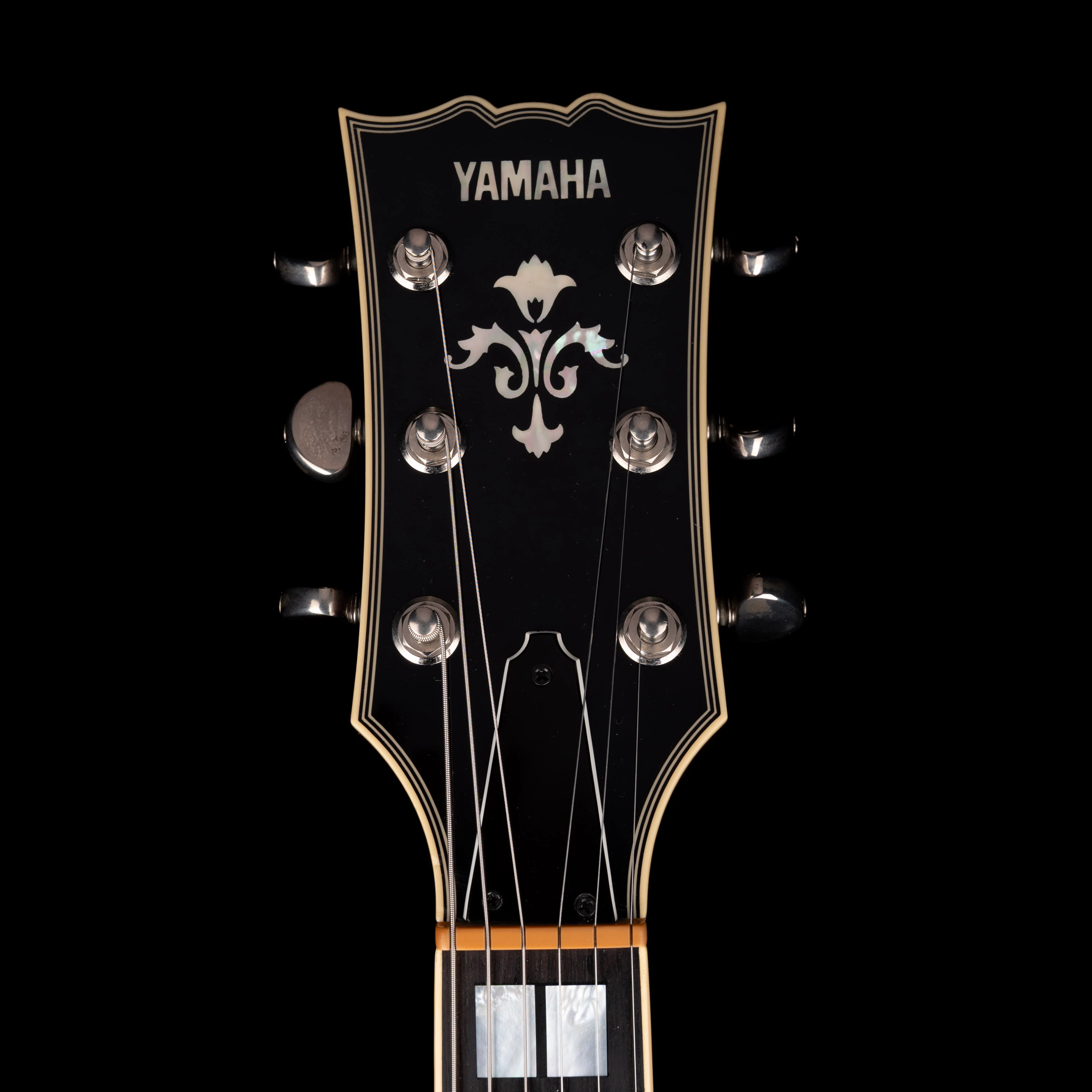 Pre Owned 2006 Yamaha SA2200 Semi-Hollow Body Electric Cherry Sunburst With Case - Image 13