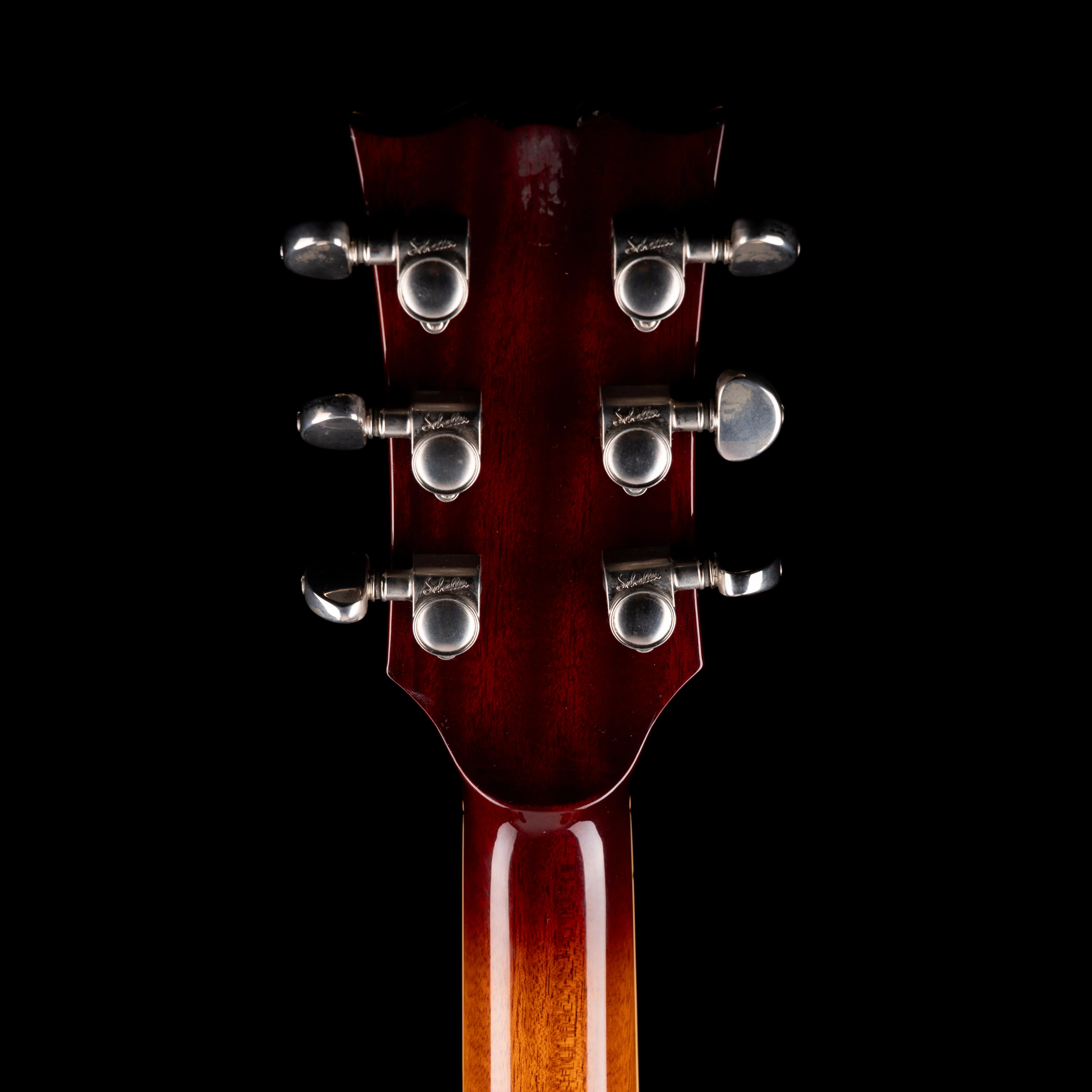 Pre Owned 2006 Yamaha SA2200 Semi-Hollow Body Electric Cherry Sunburst With Case - Image 14