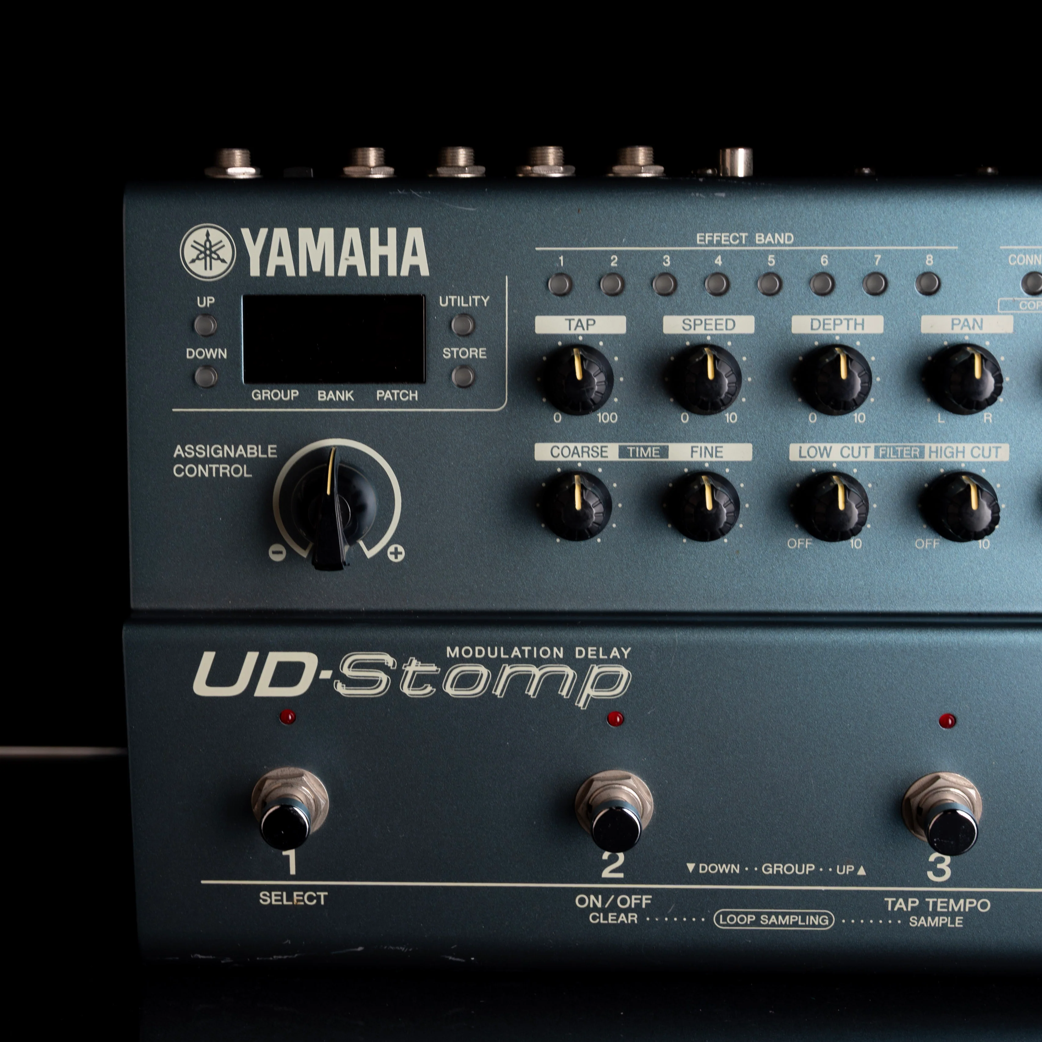 Pre Owned Yamaha UD-Stomp Holdsworth Modulation Delay Pedal - Image 2