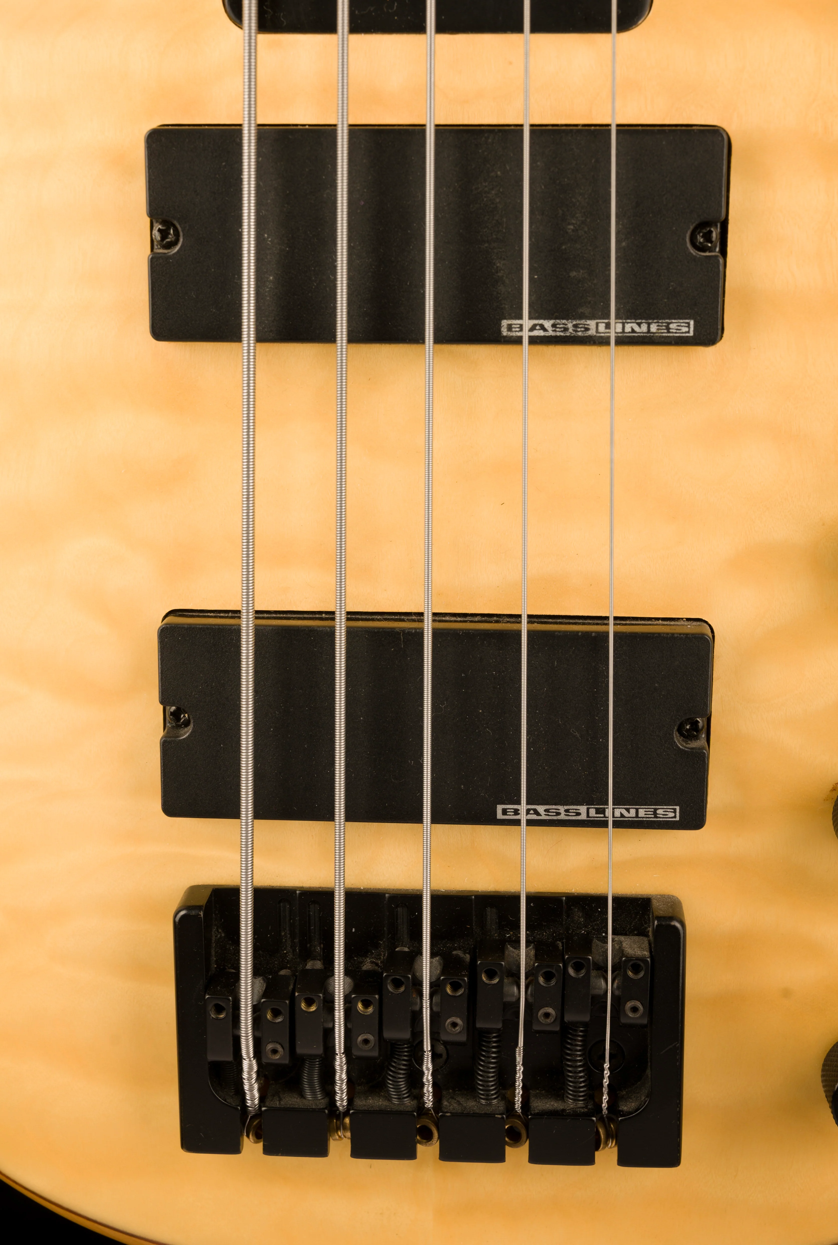 Pre Owned Zon Sonus Standard 5-String Bass Natural With Gig Bag - Image 7