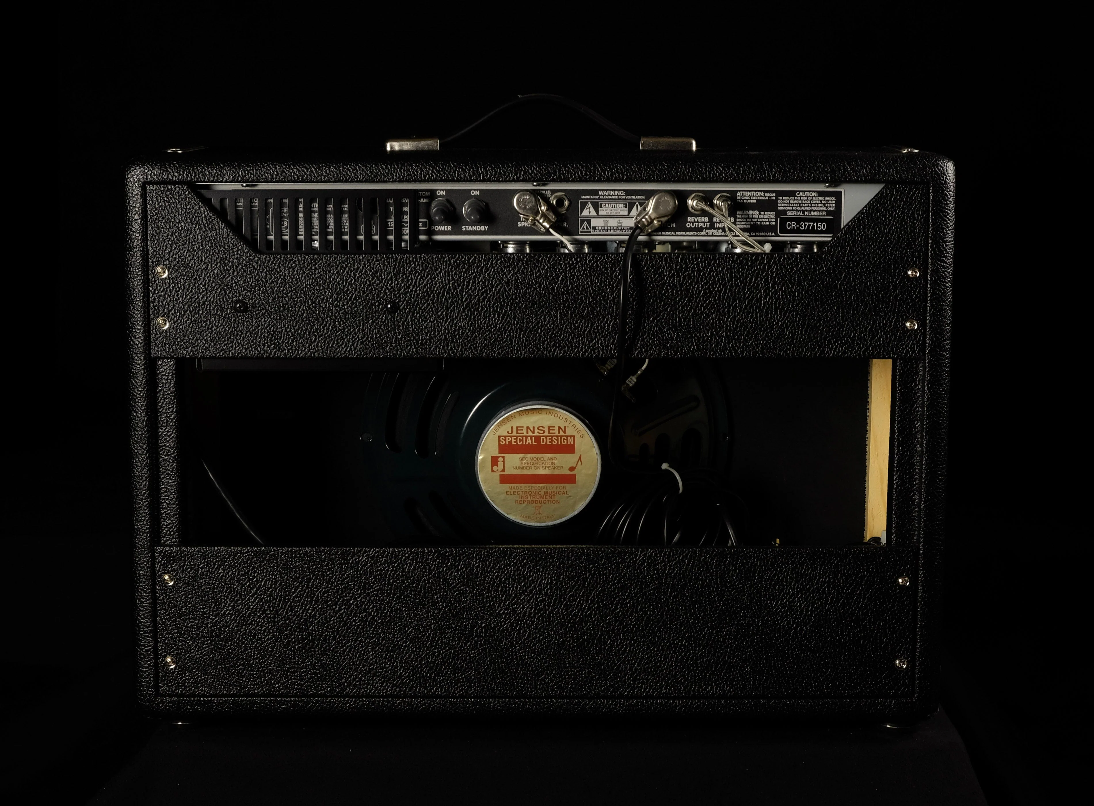 Used Fender '64 Custom Deluxe Reverb Hand Wired Tube Combo Amplifier Reissue - Image 10