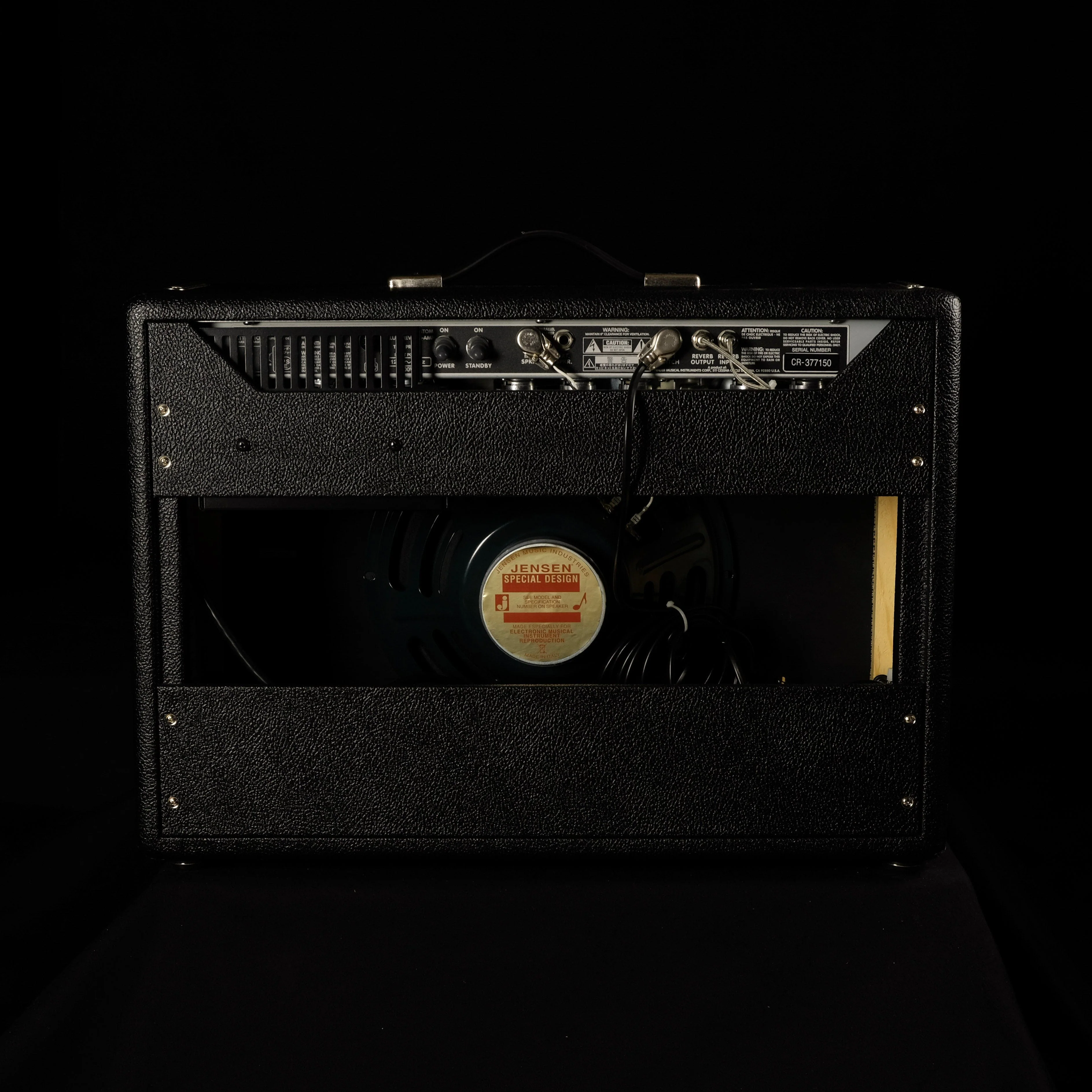 Used Fender '64 Custom Deluxe Reverb Hand Wired Tube Combo Amplifier Reissue - Image 11