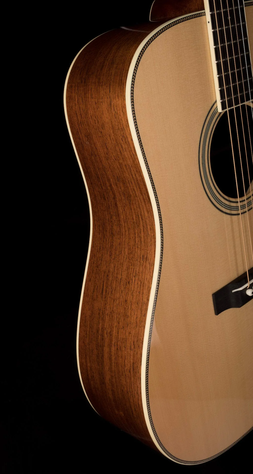 Pre-Owned Preston Thompson D-GRA Acoustic Guitar With OHSC - Image 10