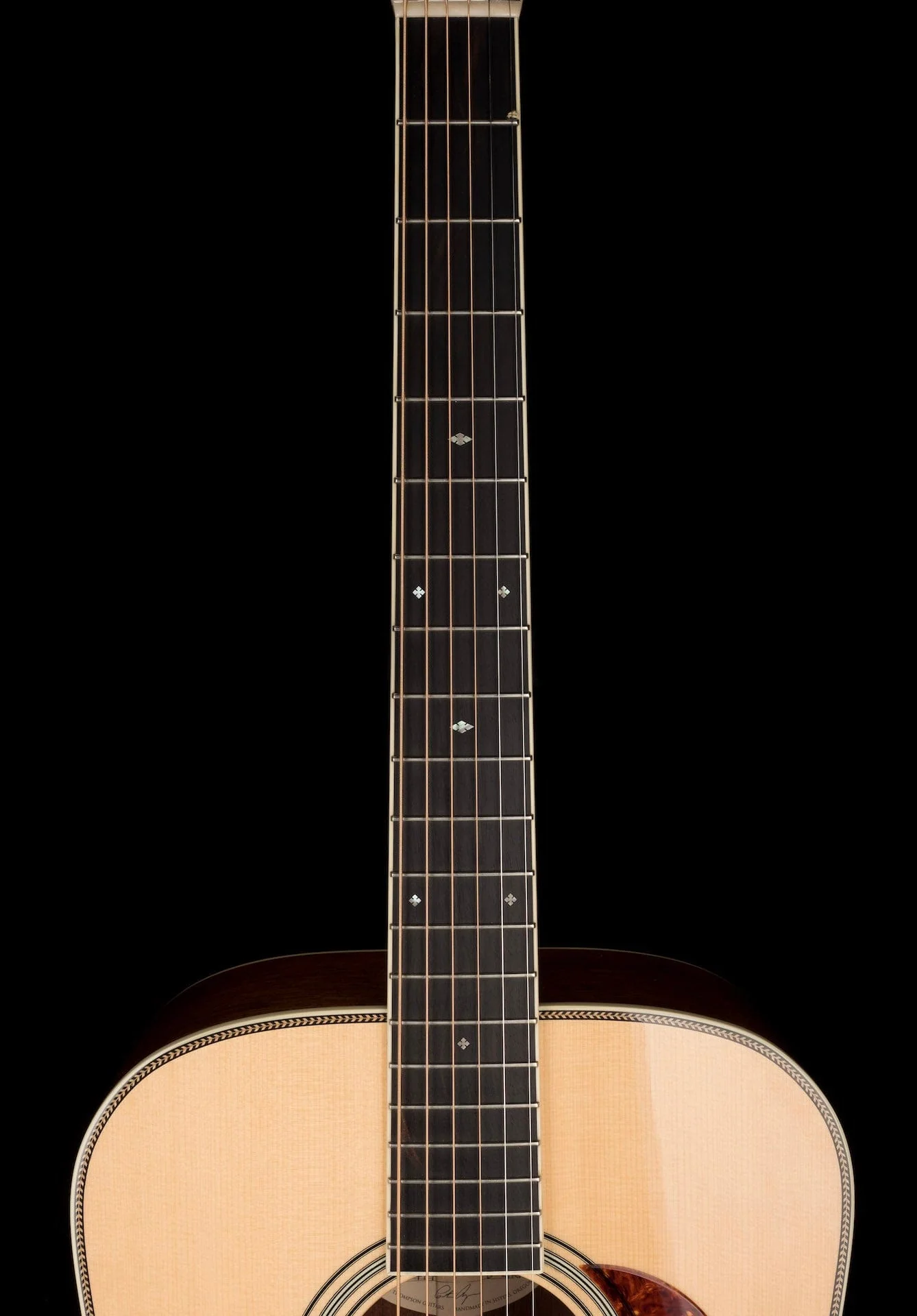 Pre-Owned Preston Thompson D-GRA Acoustic Guitar With OHSC - Image 13