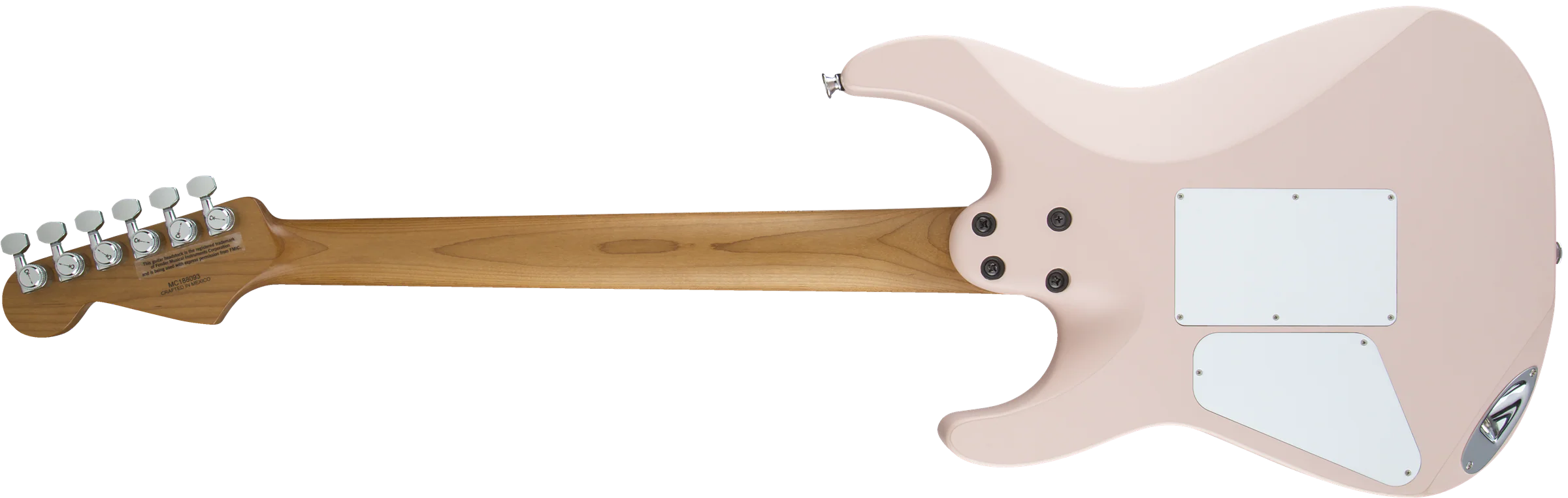 Charvel Pro-Mod DK24 HSS 2PT CM Caramelized Maple Fingerboard Satin Shell Pink - Image 7