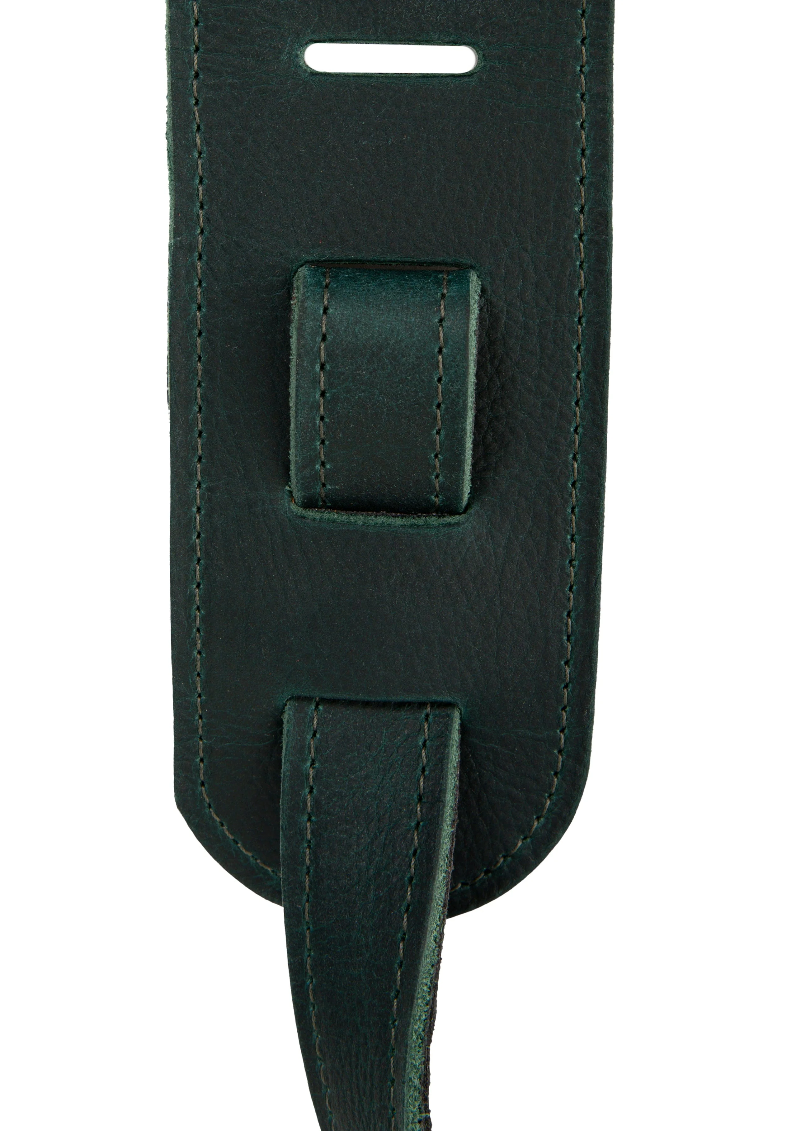 PRS 2.5" Leather Bird Swarm Strap Dark Green - Image 5