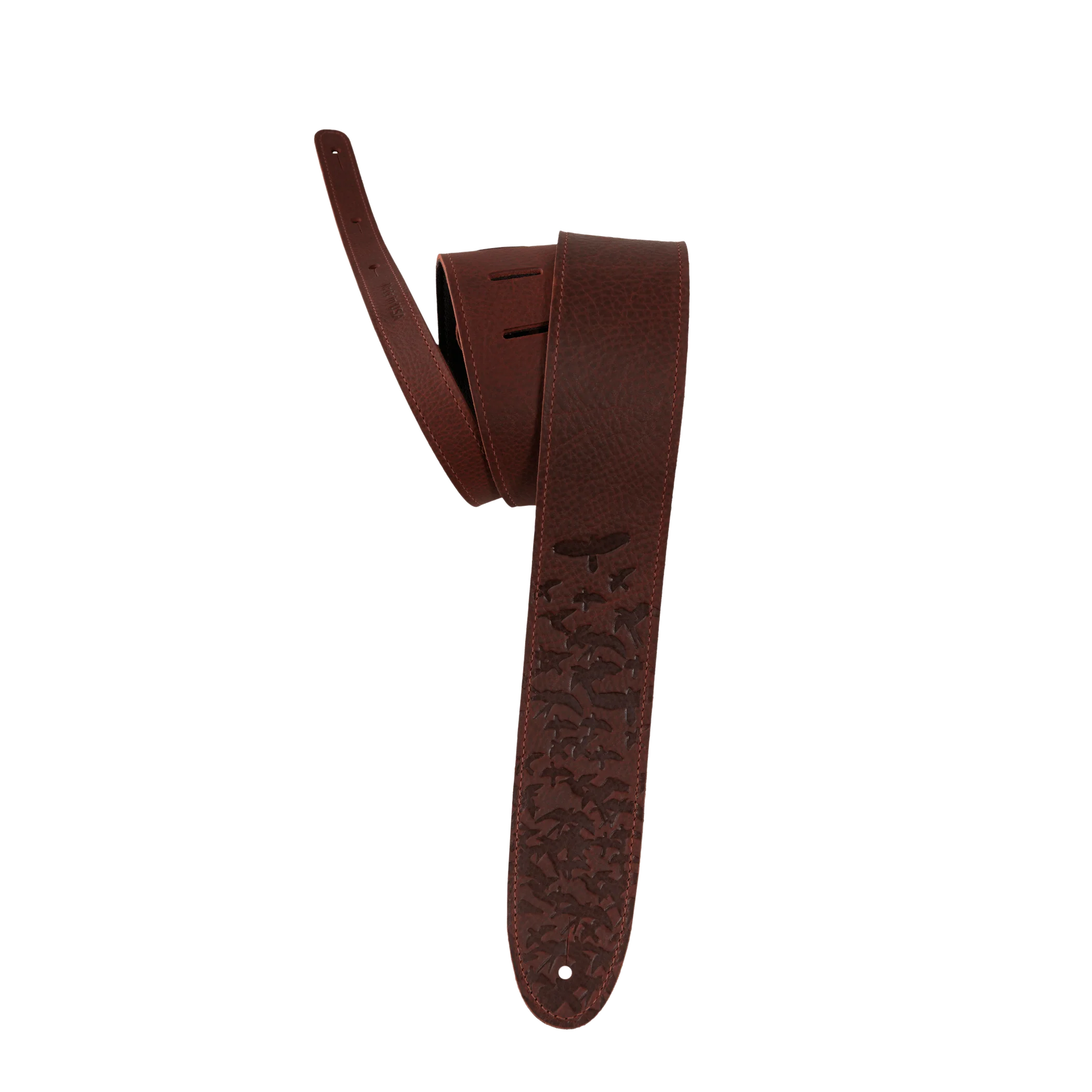 PRS 2.5" Leather Bird Swarm Strap Rust