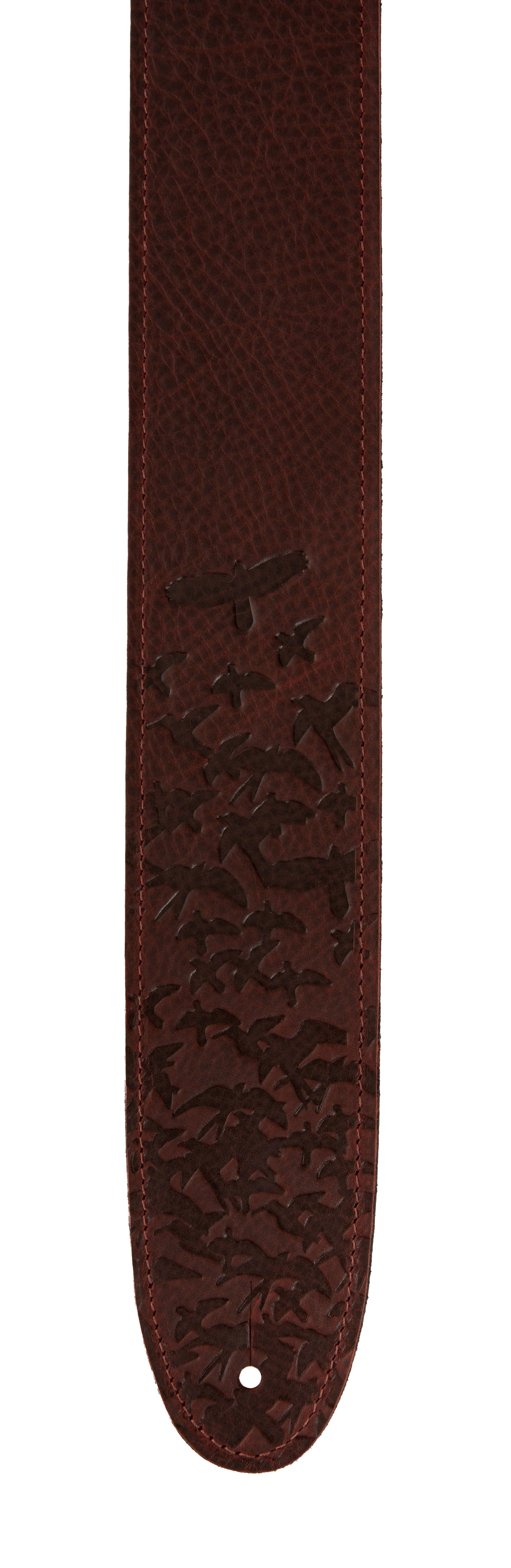 PRS 2.5" Leather Bird Swarm Strap Rust - Image 2