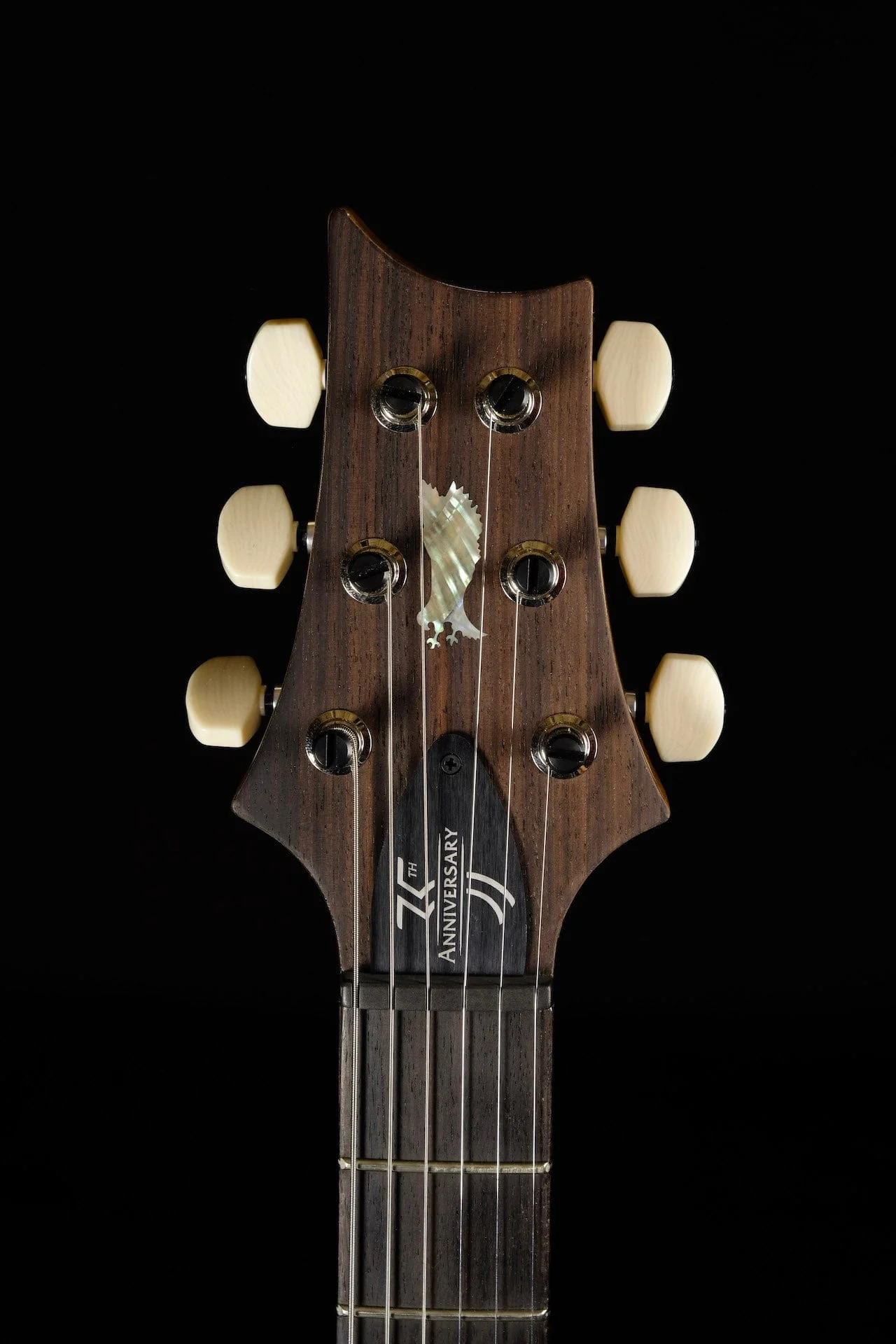 PRS 35th Anniversary Core Custom 24 Pattern Thin Sapphire Smokewrap Natural Back - Image 13