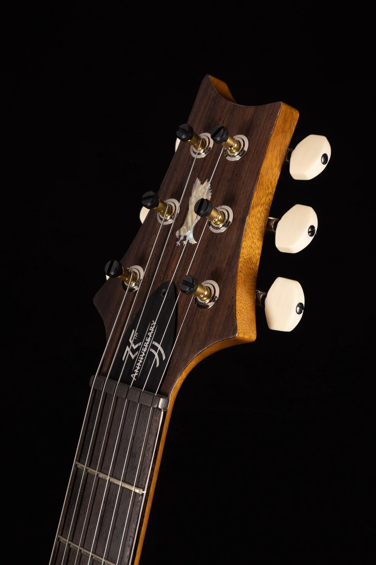 PRS 35th Anniversary Core Custom 24 Pattern Thin Sapphire Smokewrap Natural Back - Image 14