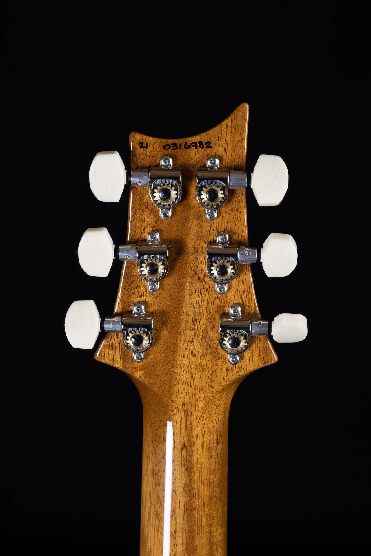 PRS 35th Anniversary Core Custom 24 Pattern Thin Sapphire Smokewrap Natural Back - Image 16