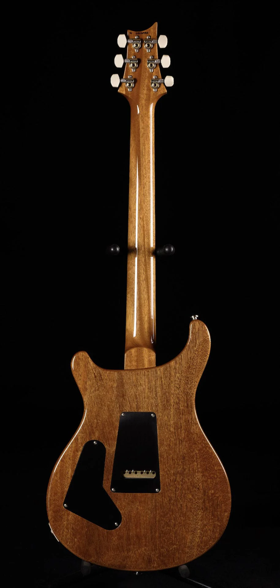 PRS 35th Anniversary Core Custom 24 Pattern Thin Sapphire Smokewrap Natural Back - Image 9