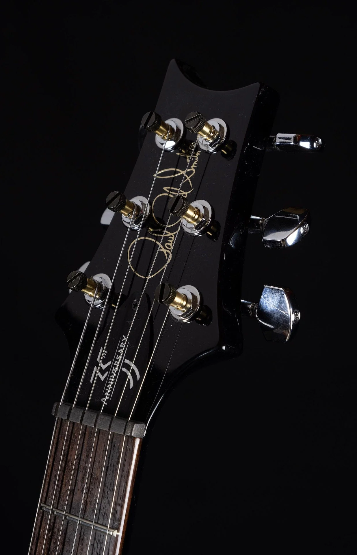 PRS 35th Anniversary S2 Custom 24 Amber Smokeburst Electric Guitar With Bag - Image 11