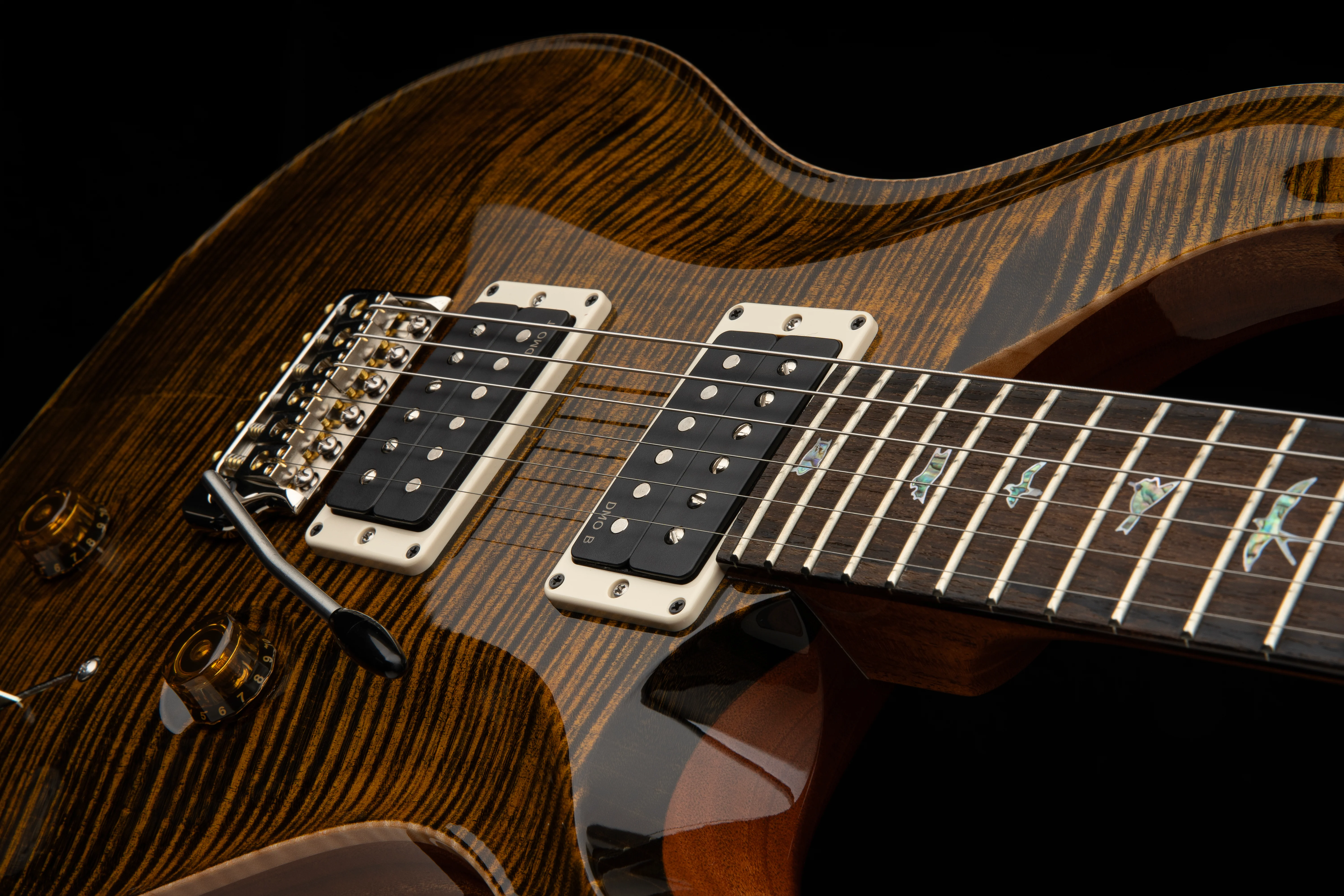 PRS 40th Anniversary Limited Edition Custom 24 Tiger Eye With Case - Image 4