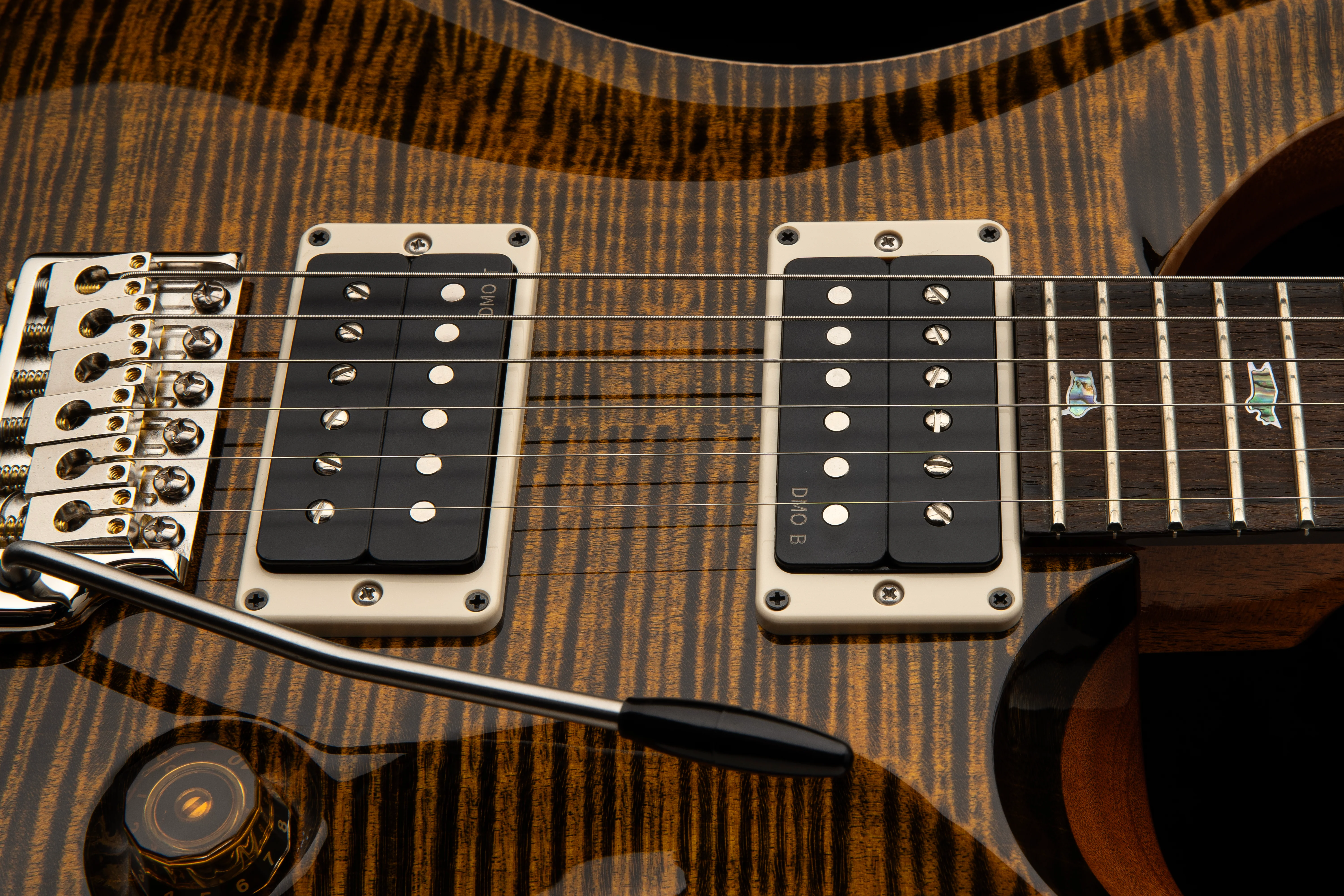 PRS 40th Anniversary Limited Edition Custom 24 Tiger Eye With Case - Image 5